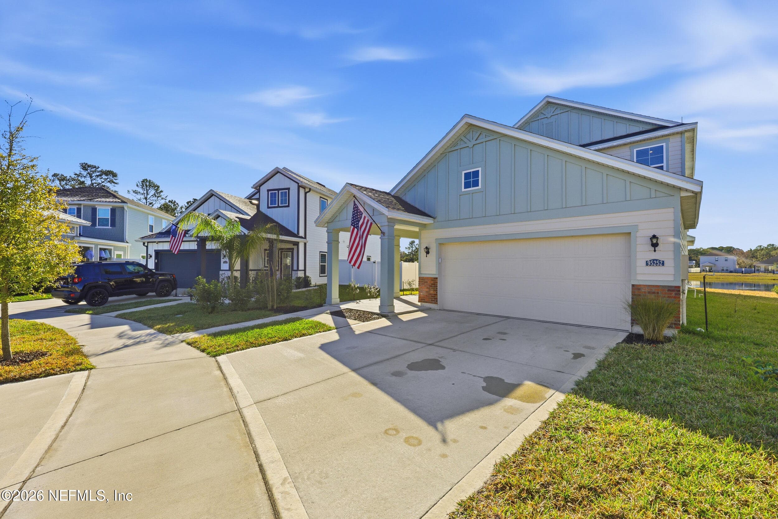 fron view of home — 95252 TERRIS Way, Fernandina Beach, FL 32034