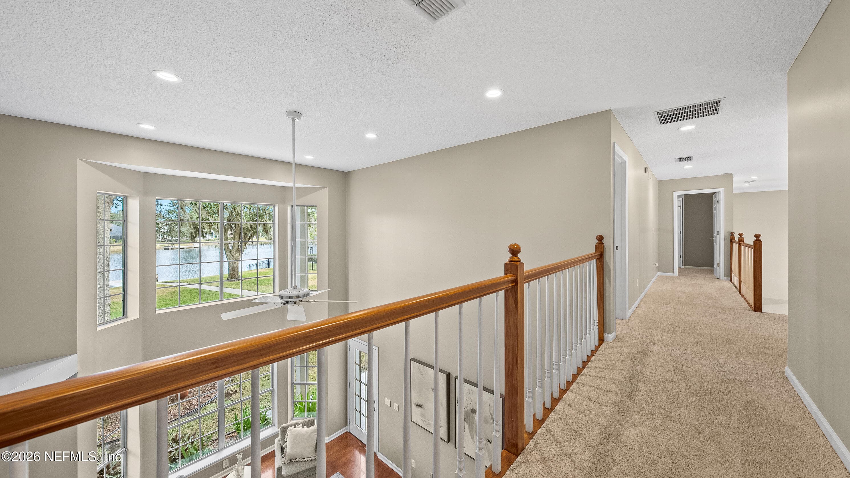 Upstairs walk way to other side of house. — 13601 EMERALD COVE Court, Jacksonville, FL 32225