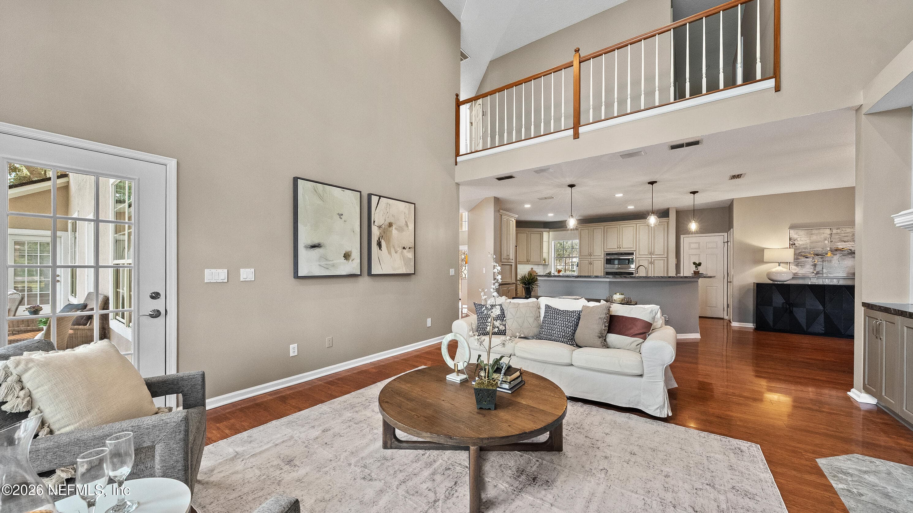 View standing at back of family room. — 13601 EMERALD COVE Court, Jacksonville, FL 32225