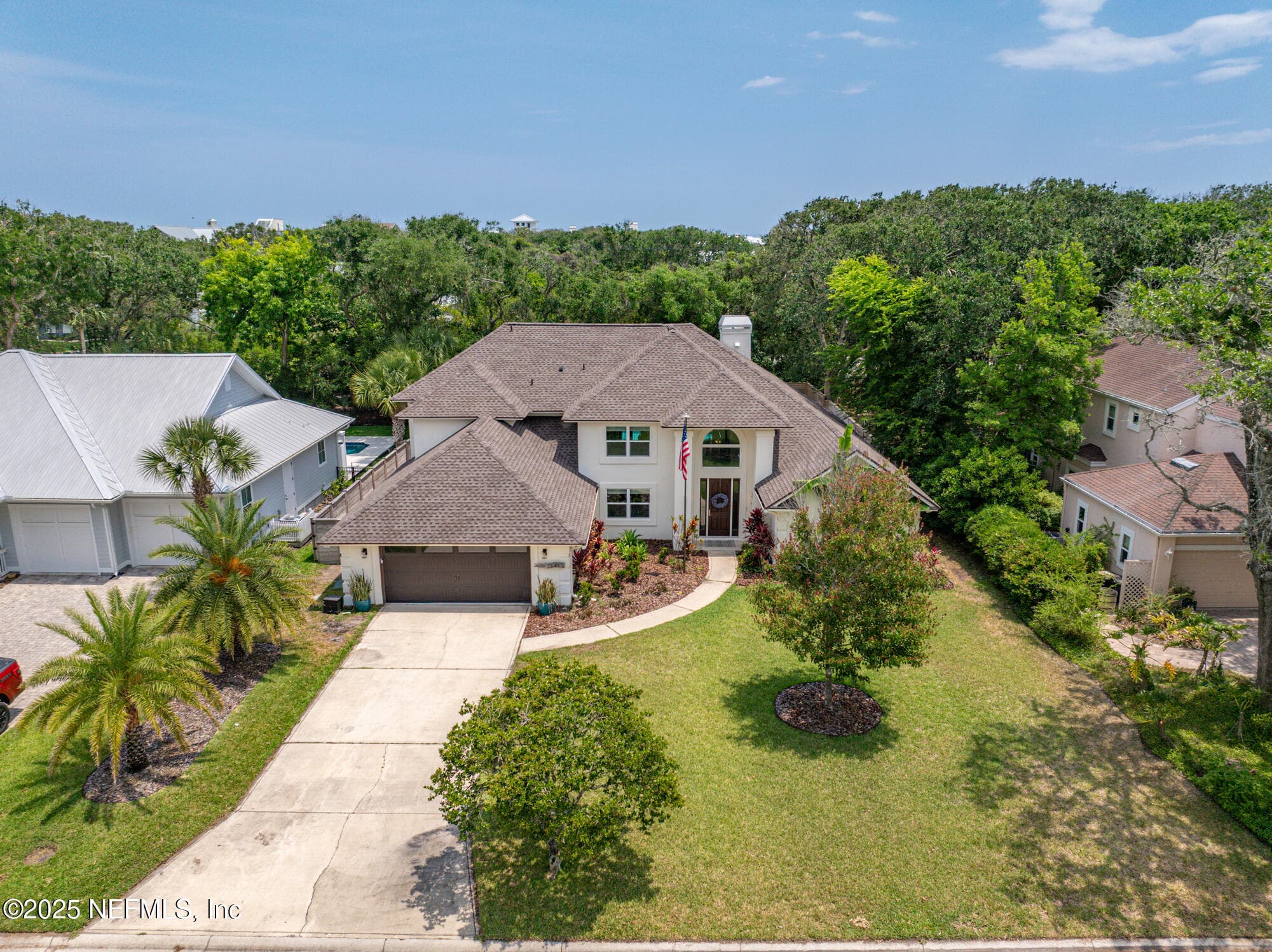 Front exterior of 2341 FIDDLERS Lane, Atlantic Beach, FL 32233