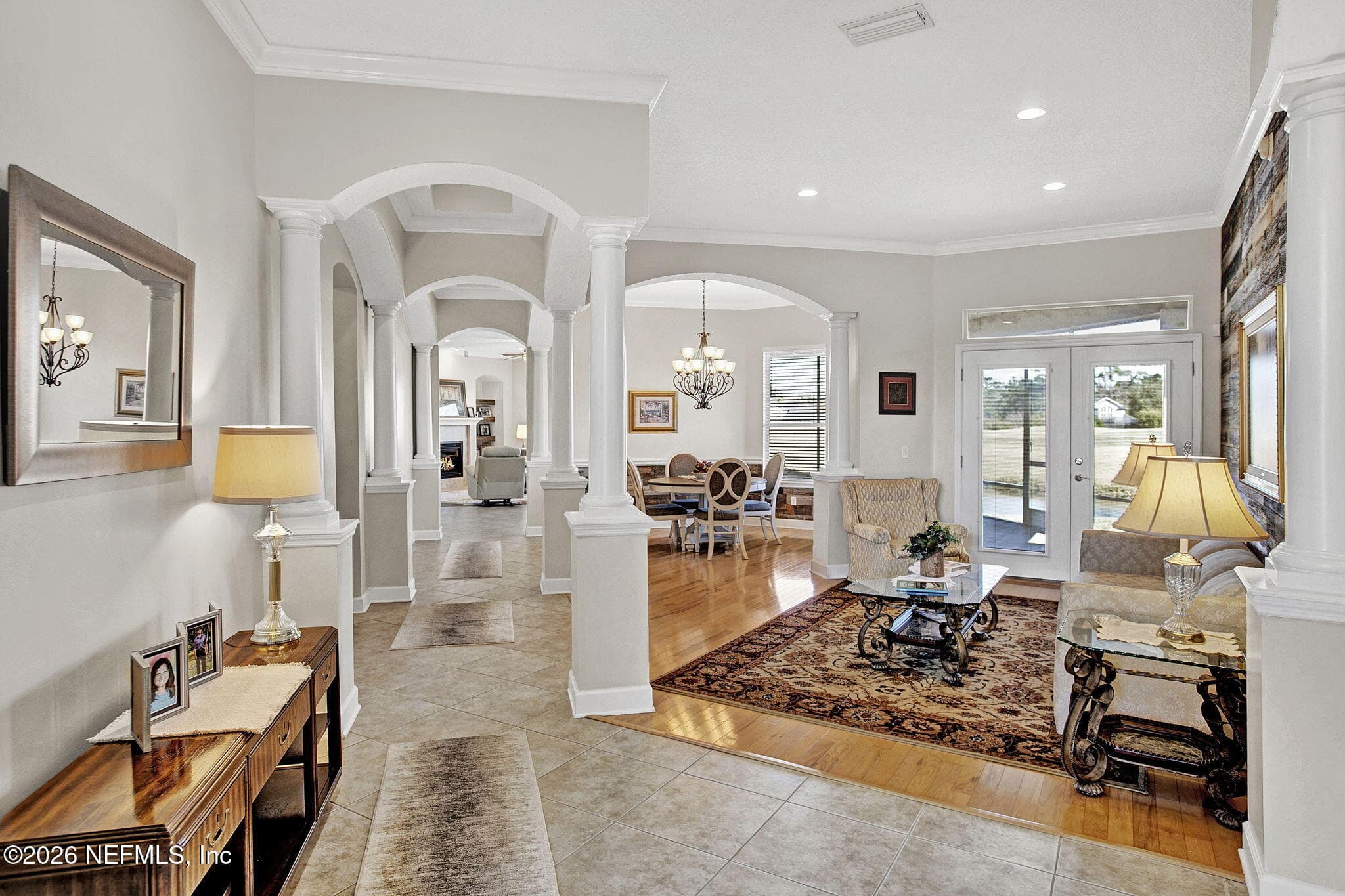 Living Room-Dining Room-Into Family Room View — 3576 BARTON CREEK Circle, Green Cove Springs, FL 32043