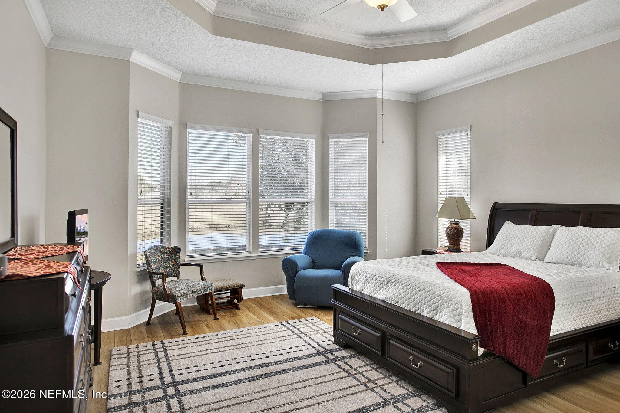 Primary Bedroom With Lots of Natural Light and Beautiful Tray Ceiling — 3576 BARTON CREEK Circle, Green Cove Springs, FL 32043