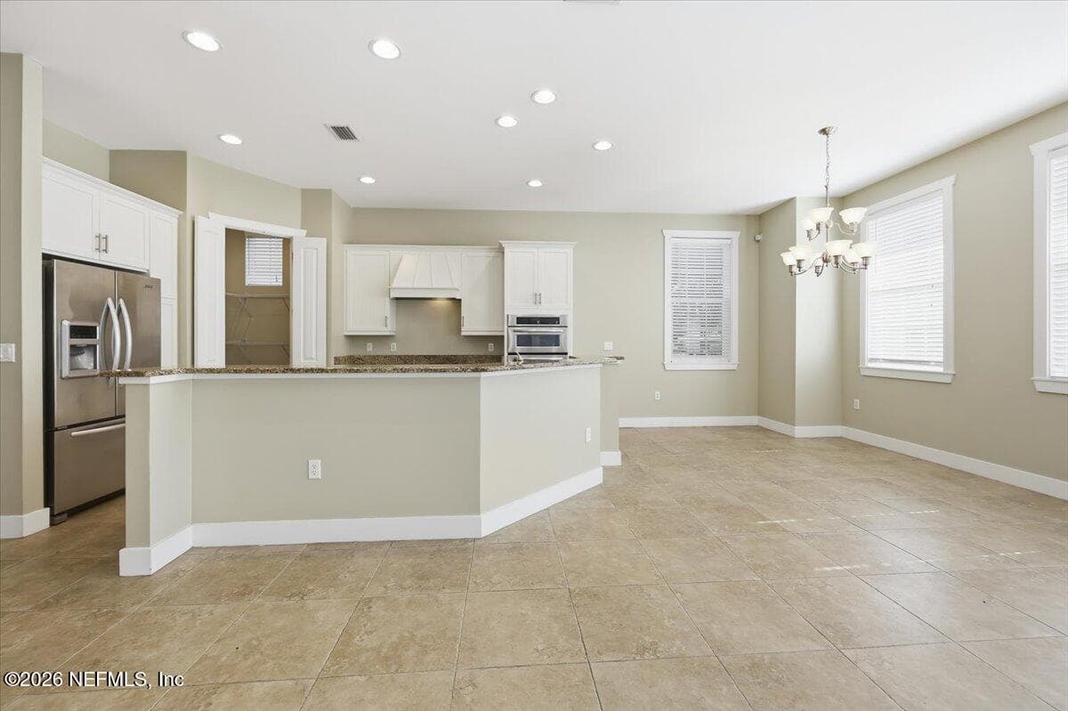 Kitchen Family Room — 76 17TH Street, Atlantic Beach, FL 32233
