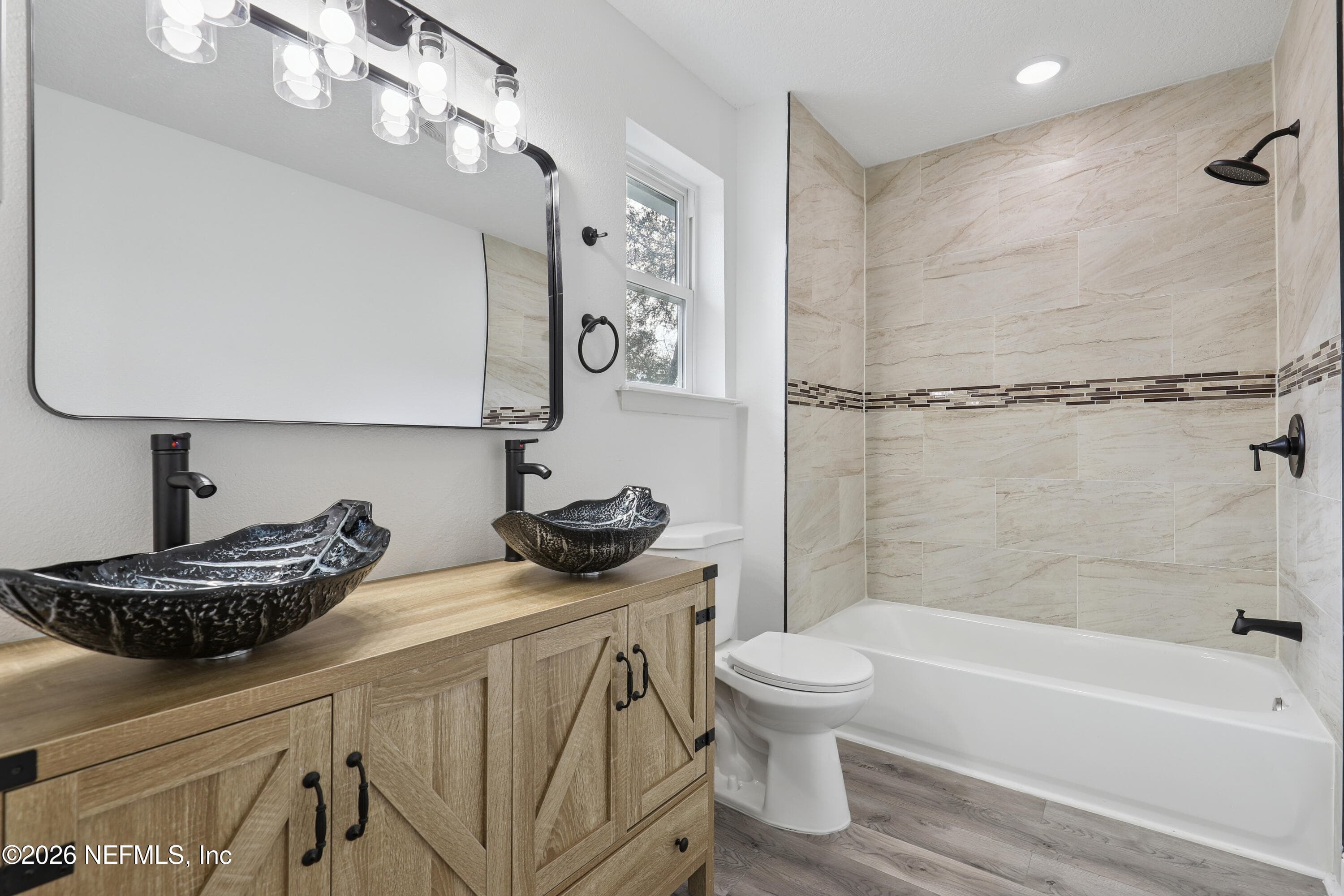 Full Bath 2 (Upstairs) — 1022 PENMAN Road, Jacksonville Beach, FL 32250