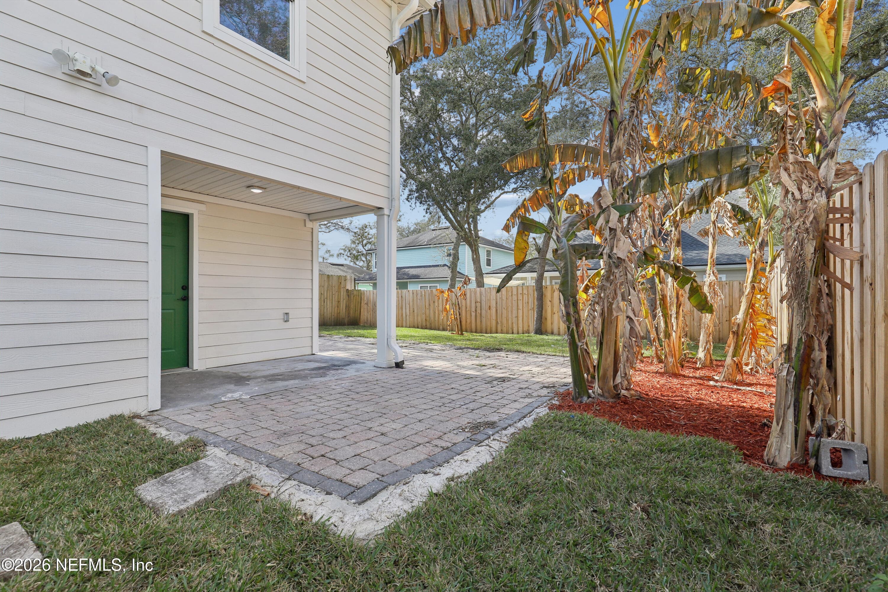 Covered Patio — 1022 PENMAN Road, Jacksonville Beach, FL 32250