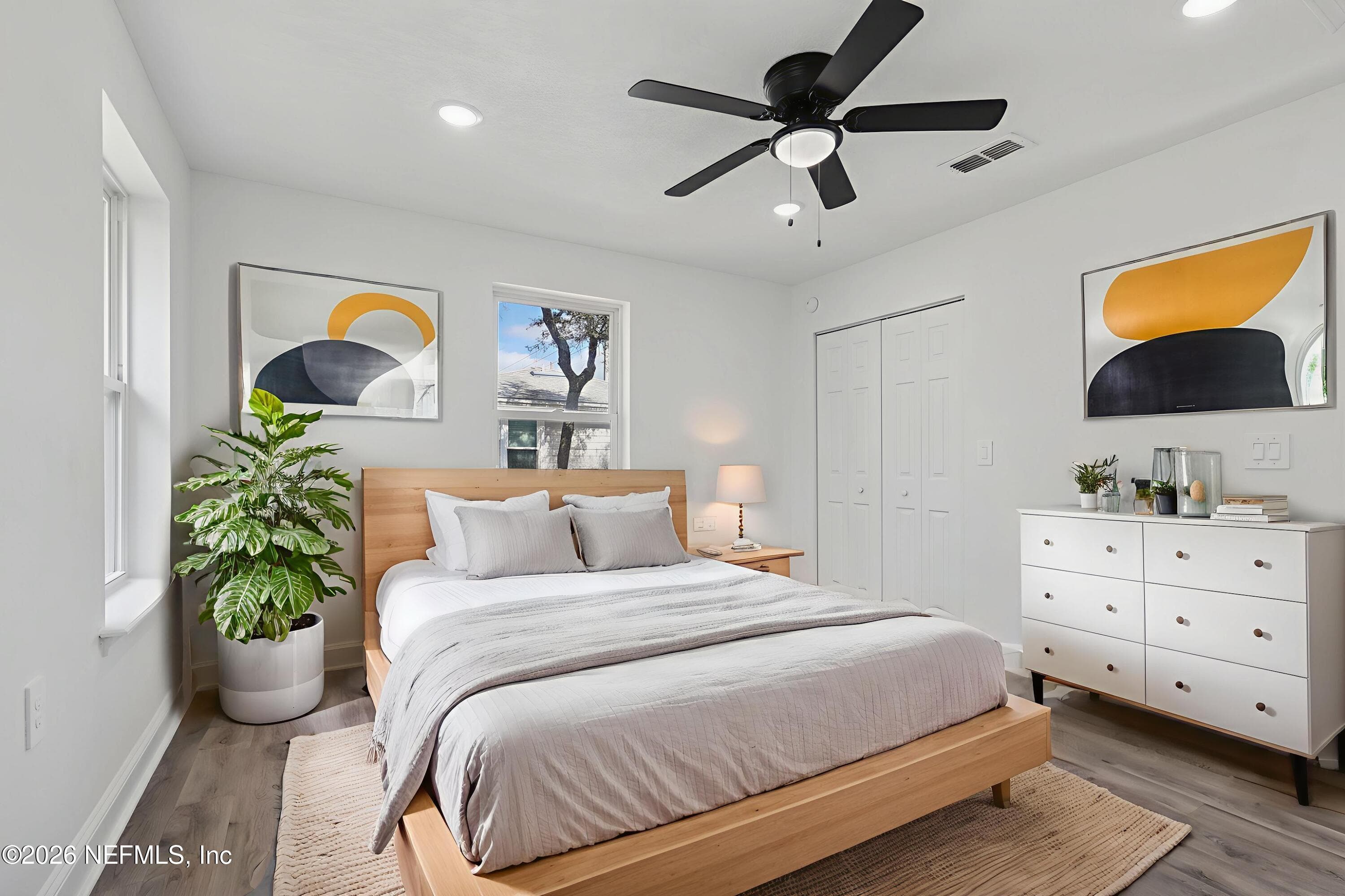 Bedroom 3 (Upstairs) — 1022 PENMAN Road, Jacksonville Beach, FL 32250
