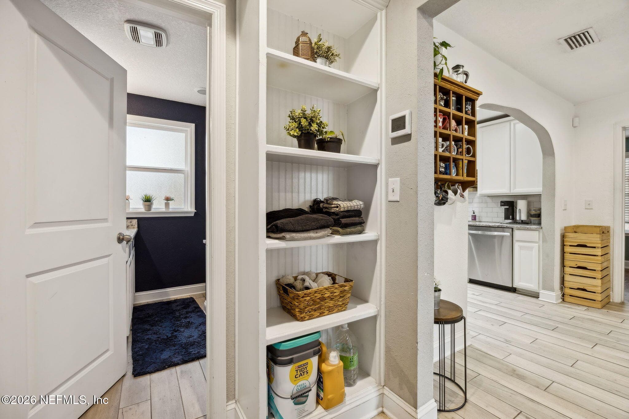 Hallway storage — 2846 CHEROKEE Circle W, Jacksonville, FL 32205