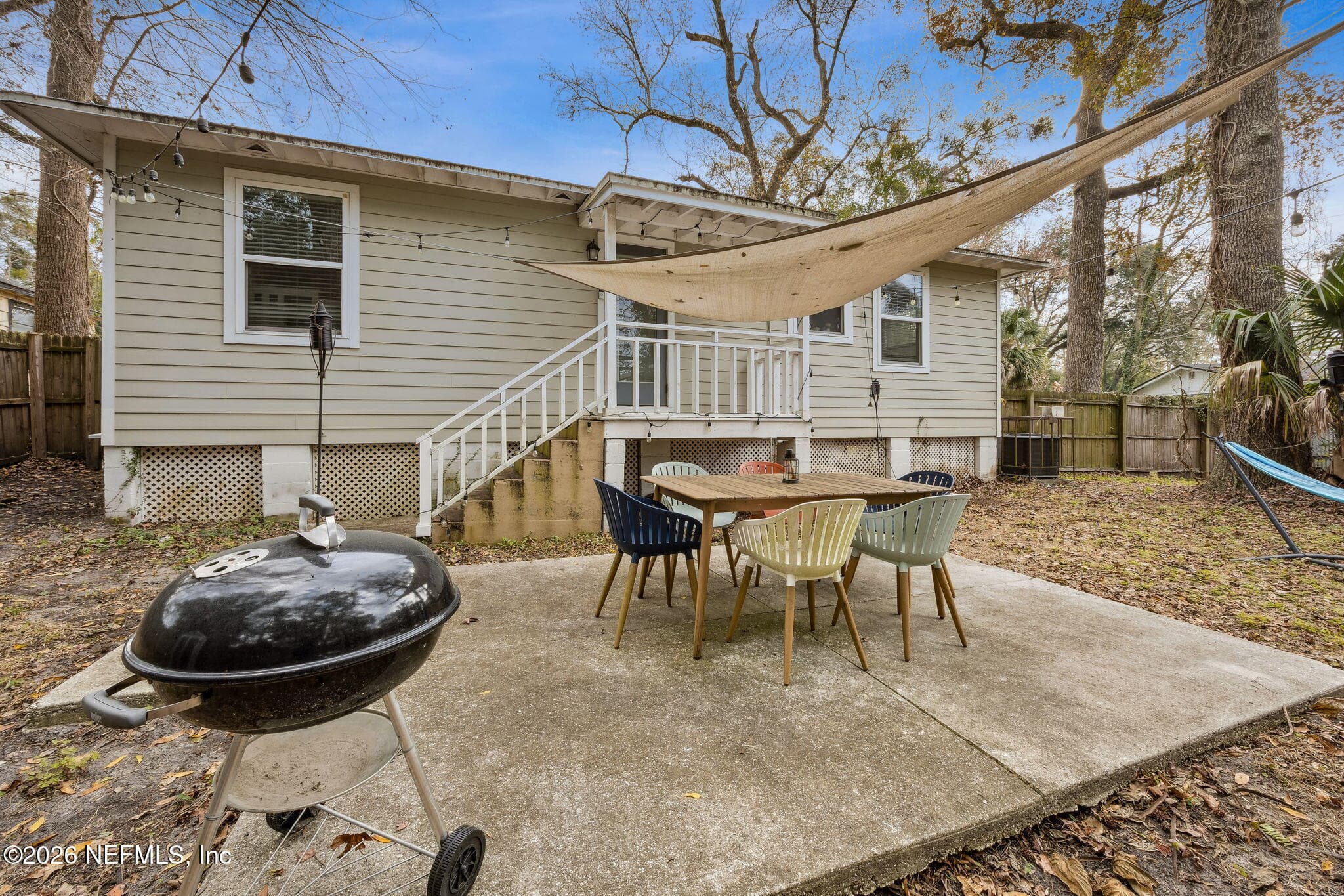 Backyard — 2846 CHEROKEE Circle W, Jacksonville, FL 32205