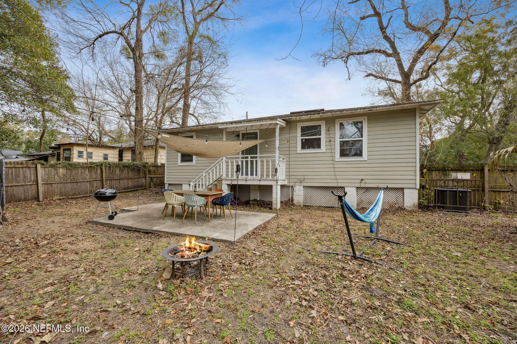 Backyard — 2846 CHEROKEE Circle W, Jacksonville, FL 32205