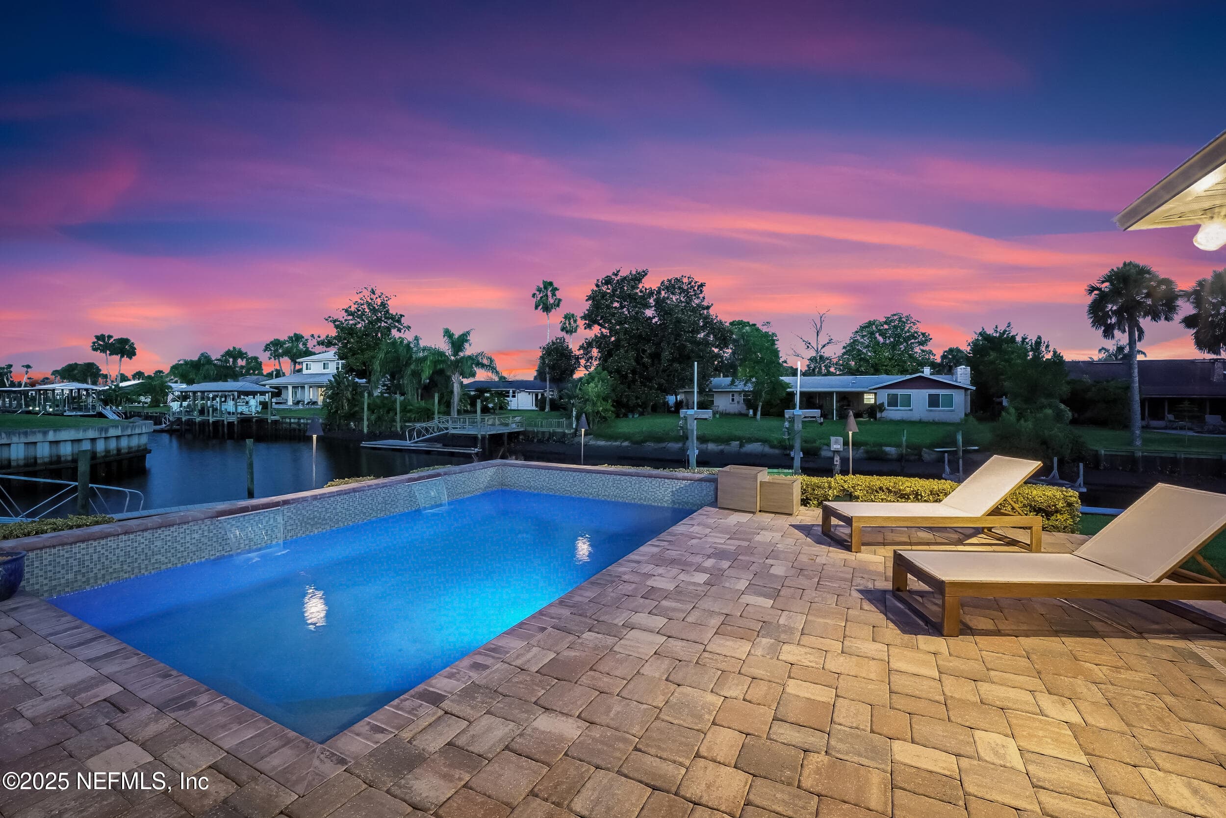 heated saltwater pool — 3367 ROYAL PALM Drive, Jacksonville, FL 32250