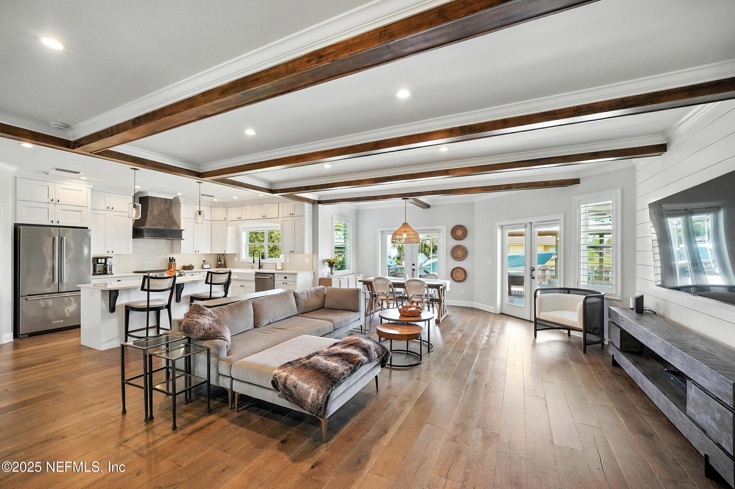 open concept floorplan living kitchen dining — 3367 ROYAL PALM Drive, Jacksonville, FL 32250