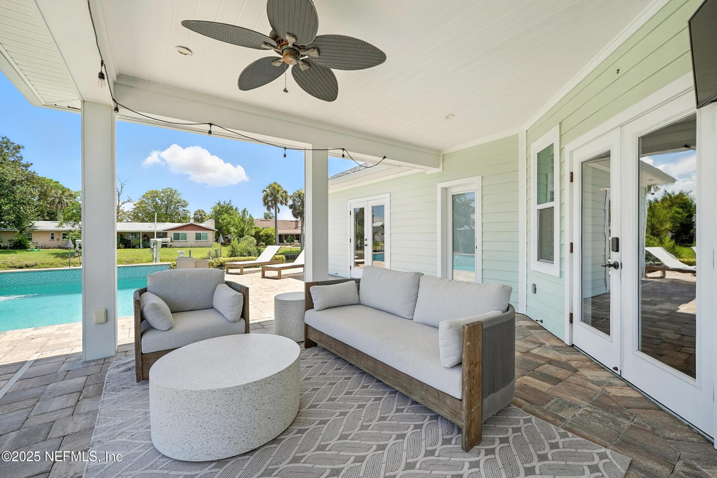 covered lanai — 3367 ROYAL PALM Drive, Jacksonville, FL 32250