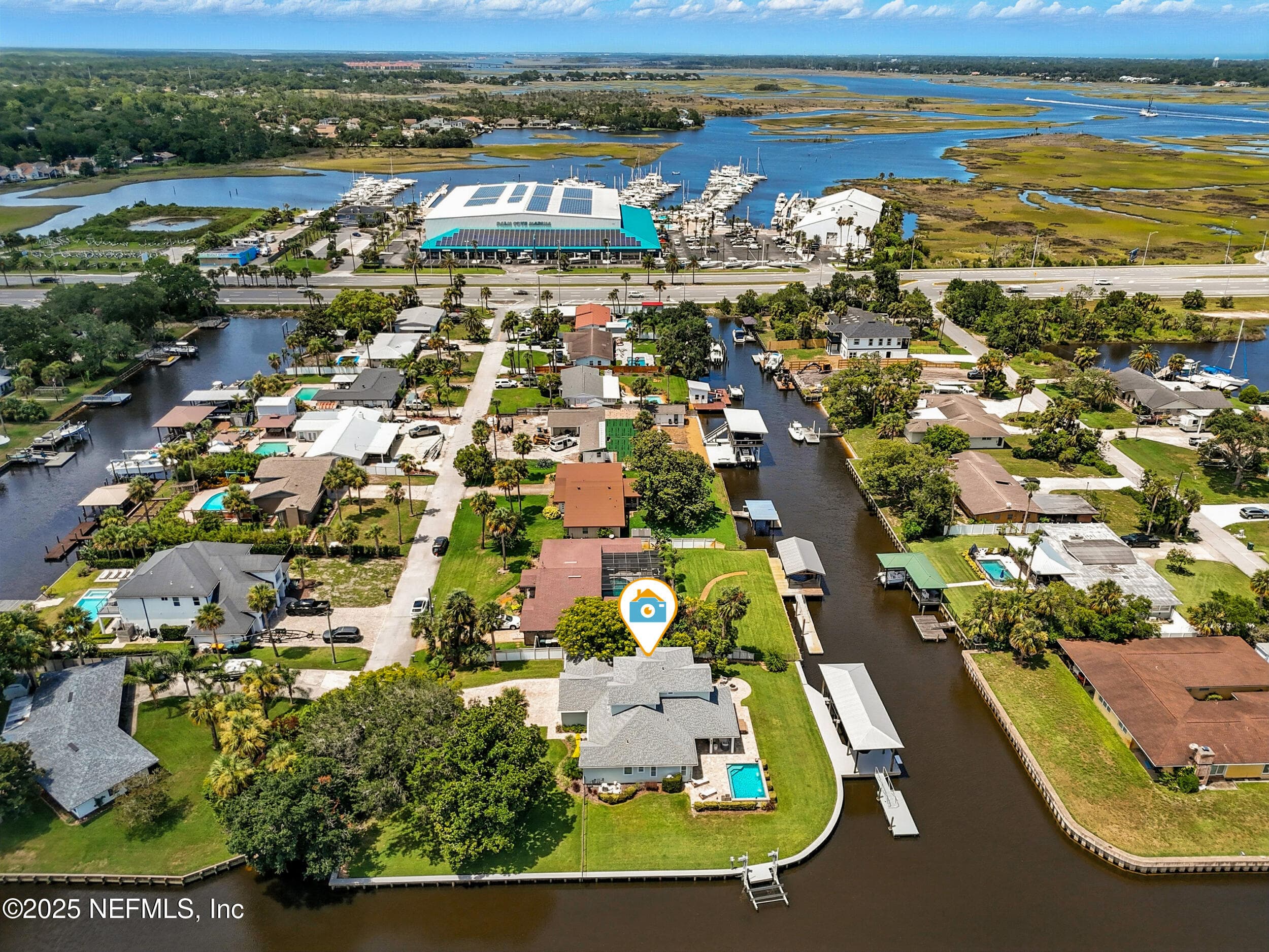 San Pablo marina and Marker 32 restaurant across the street — 3367 ROYAL PALM Drive, Jacksonville, FL 32250
