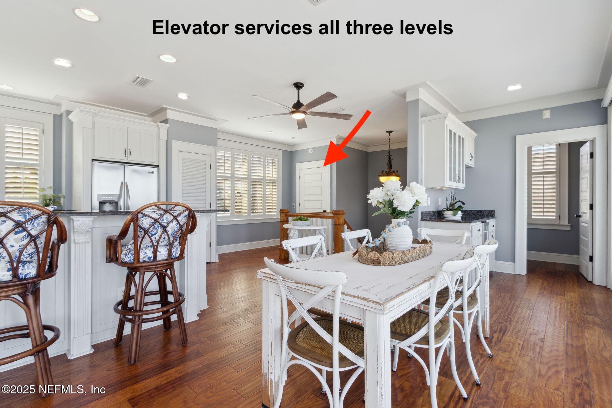 ... as is a private elevator ... — 822 S FLETCHER Avenue, Fernandina Beach, FL 32034