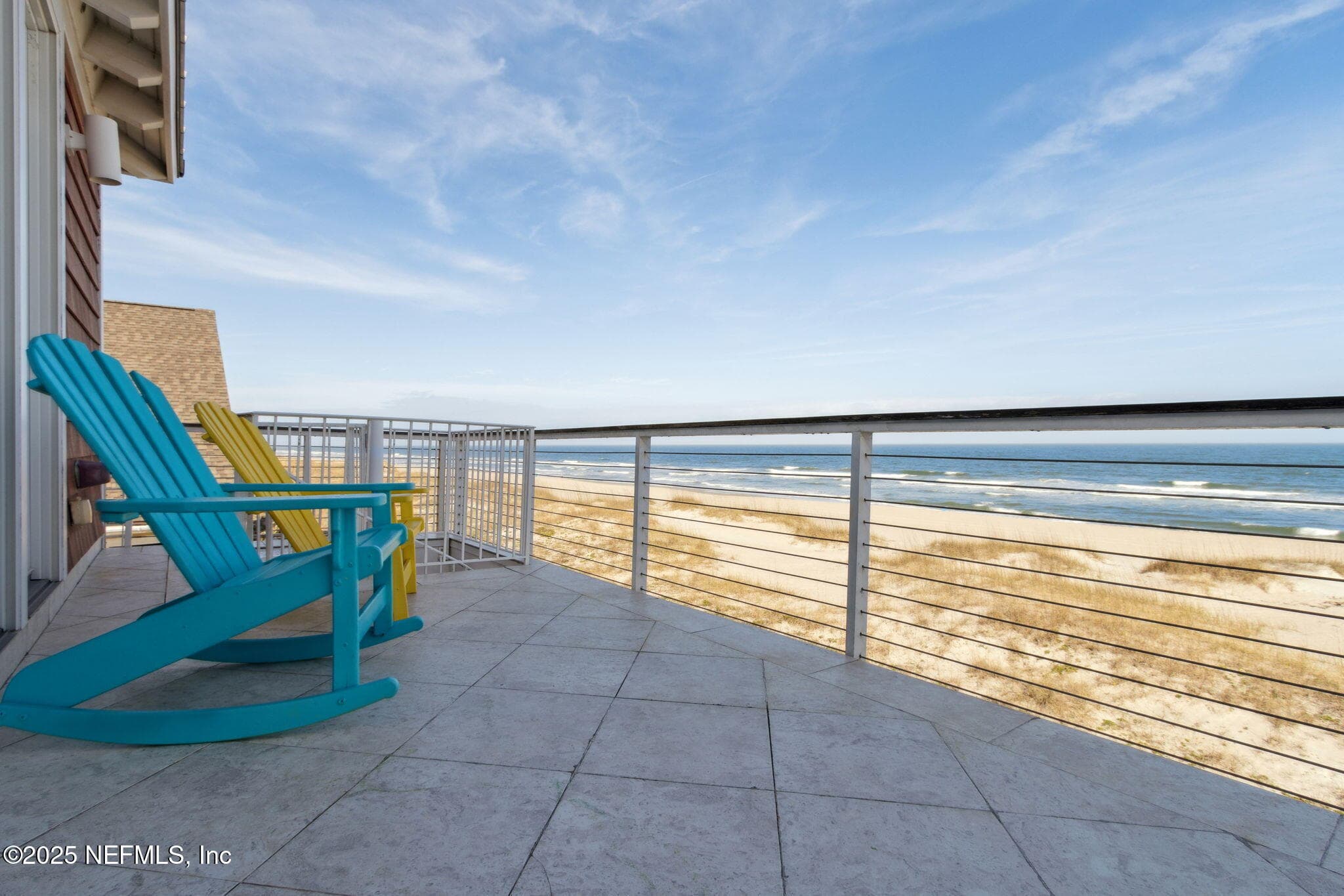 ... like this sprawling 2nd floor oceanfront deck. — 822 S FLETCHER Avenue, Fernandina Beach, FL 32034