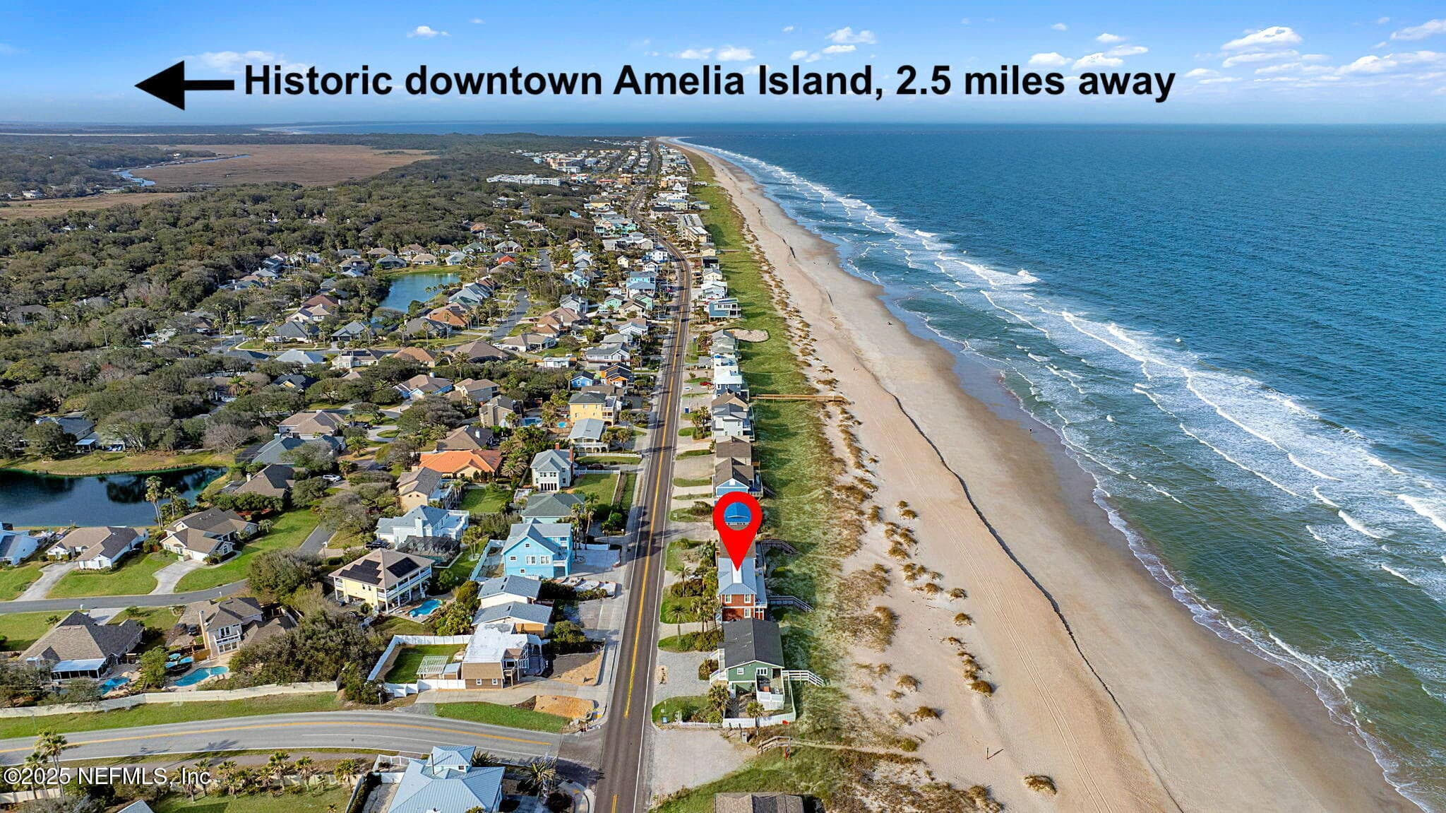 Only 2.5 miles away is the 50+ blocks of the Island's historic downtown... — 822 S FLETCHER Avenue, Fernandina Beach, FL 32034