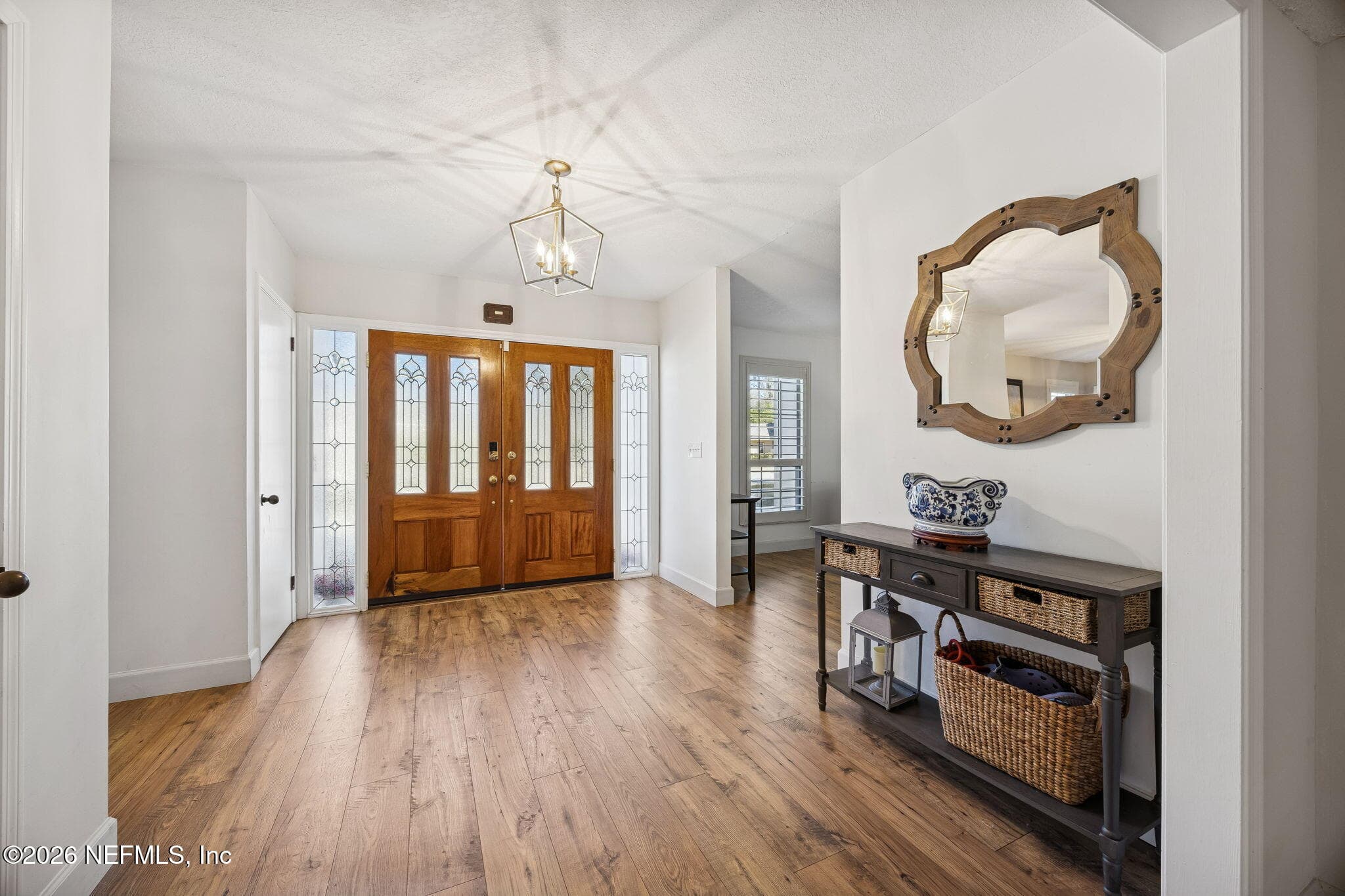 Foyer and gorgeous flooring — 8012 SHADY GROVE Road, Jacksonville, FL 32256