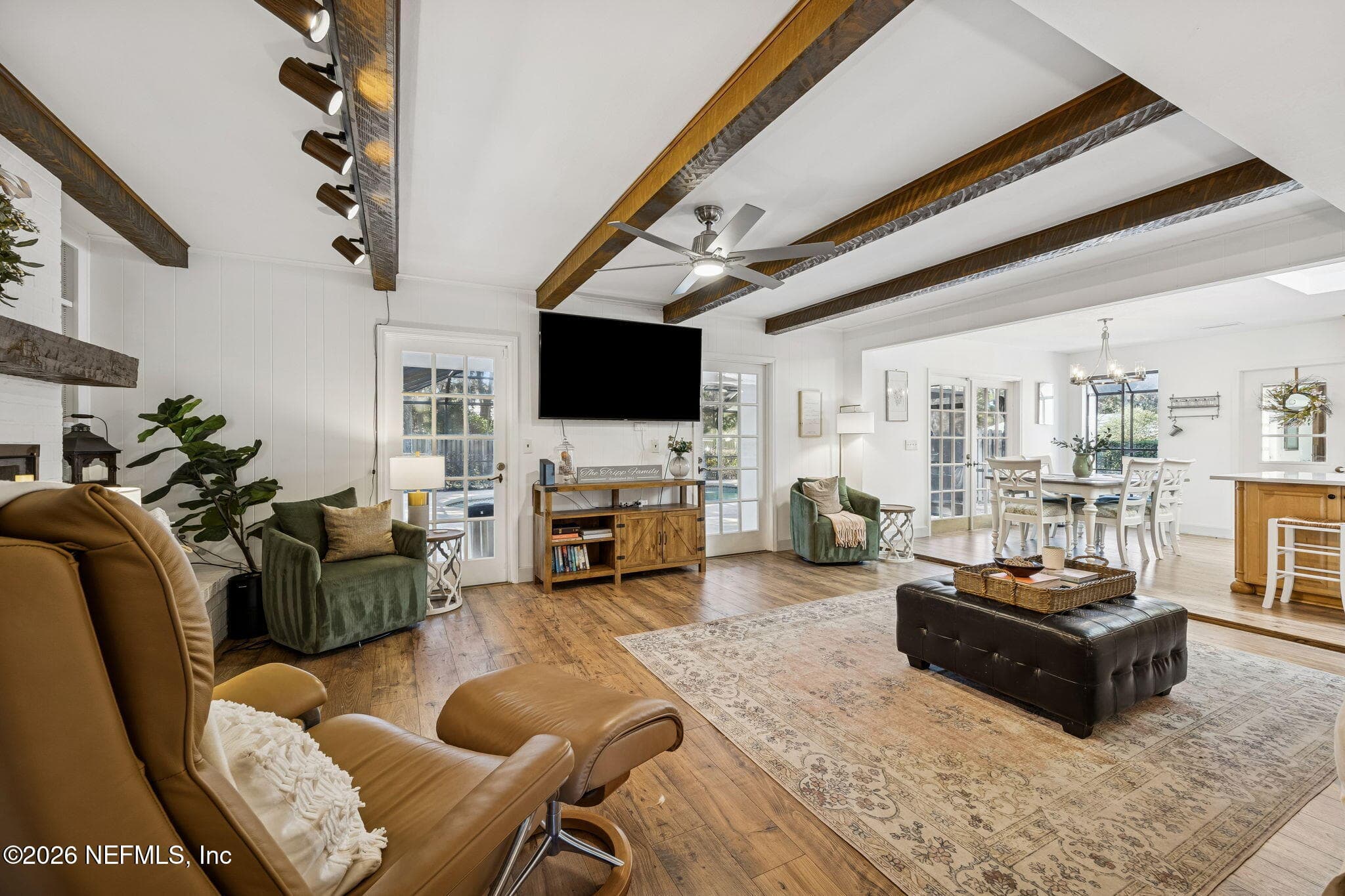 Family Room view toward kitchen — 8012 SHADY GROVE Road, Jacksonville, FL 32256