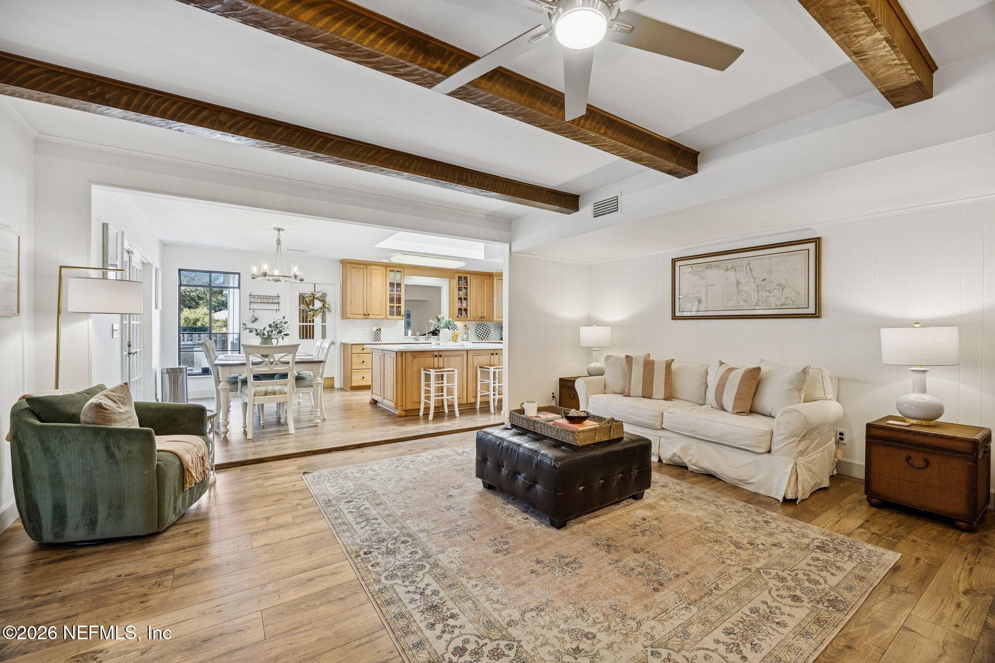 Family Room view toward kitchen — 8012 SHADY GROVE Road, Jacksonville, FL 32256