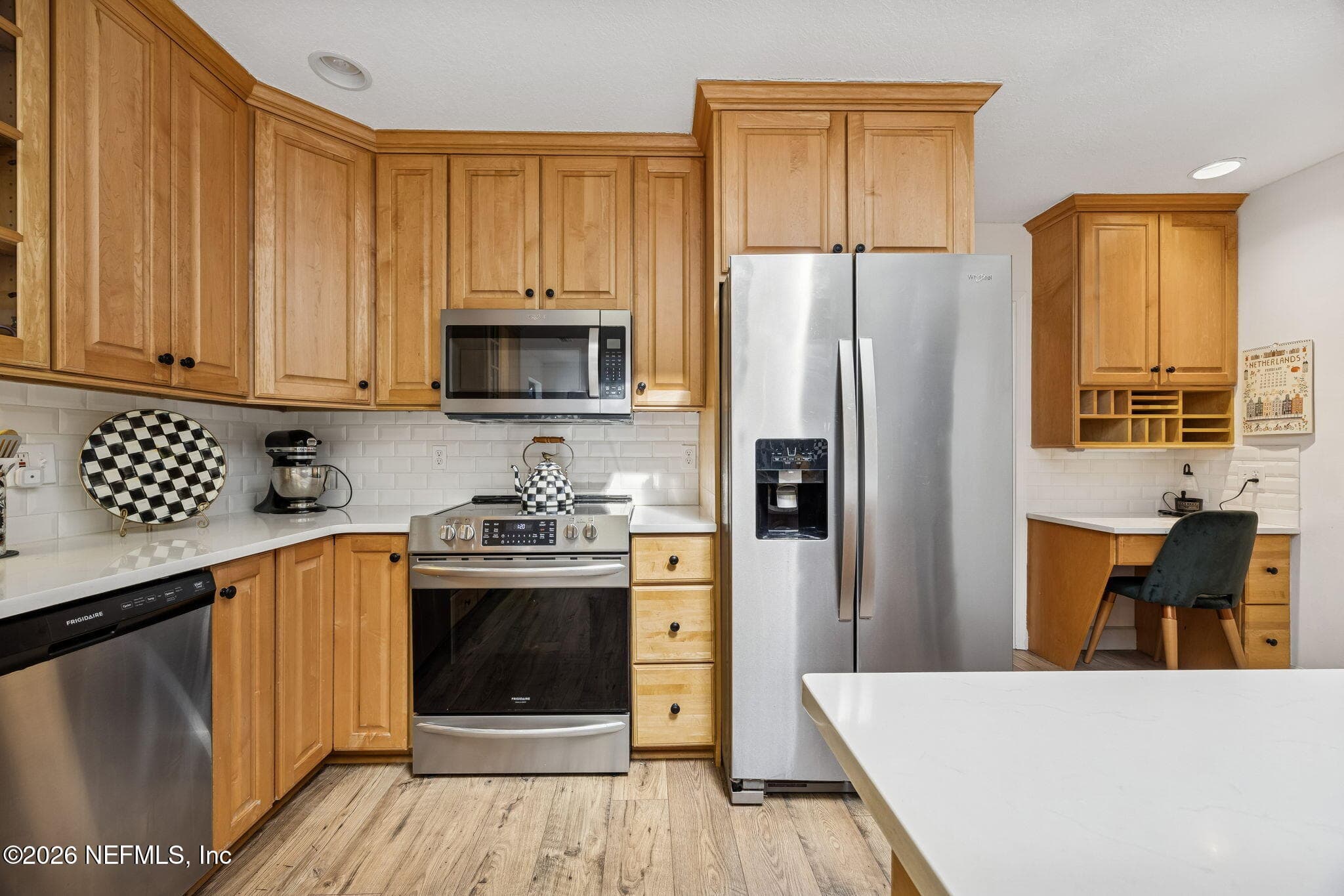 Kitchen with stainless appliances, — 8012 SHADY GROVE Road, Jacksonville, FL 32256