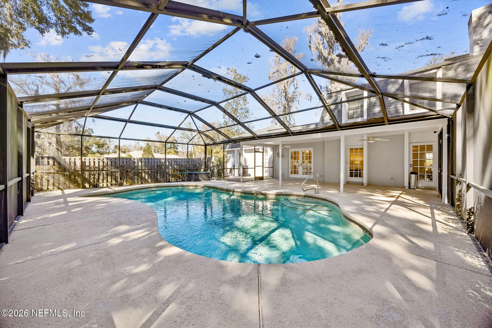 Patio and Screened Pool — 8012 SHADY GROVE Road, Jacksonville, FL 32256