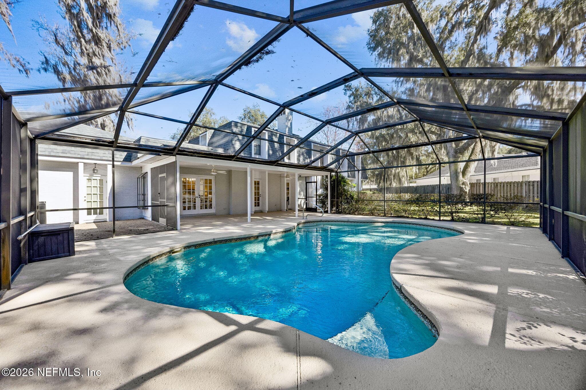 Screened Pool — 8012 SHADY GROVE Road, Jacksonville, FL 32256