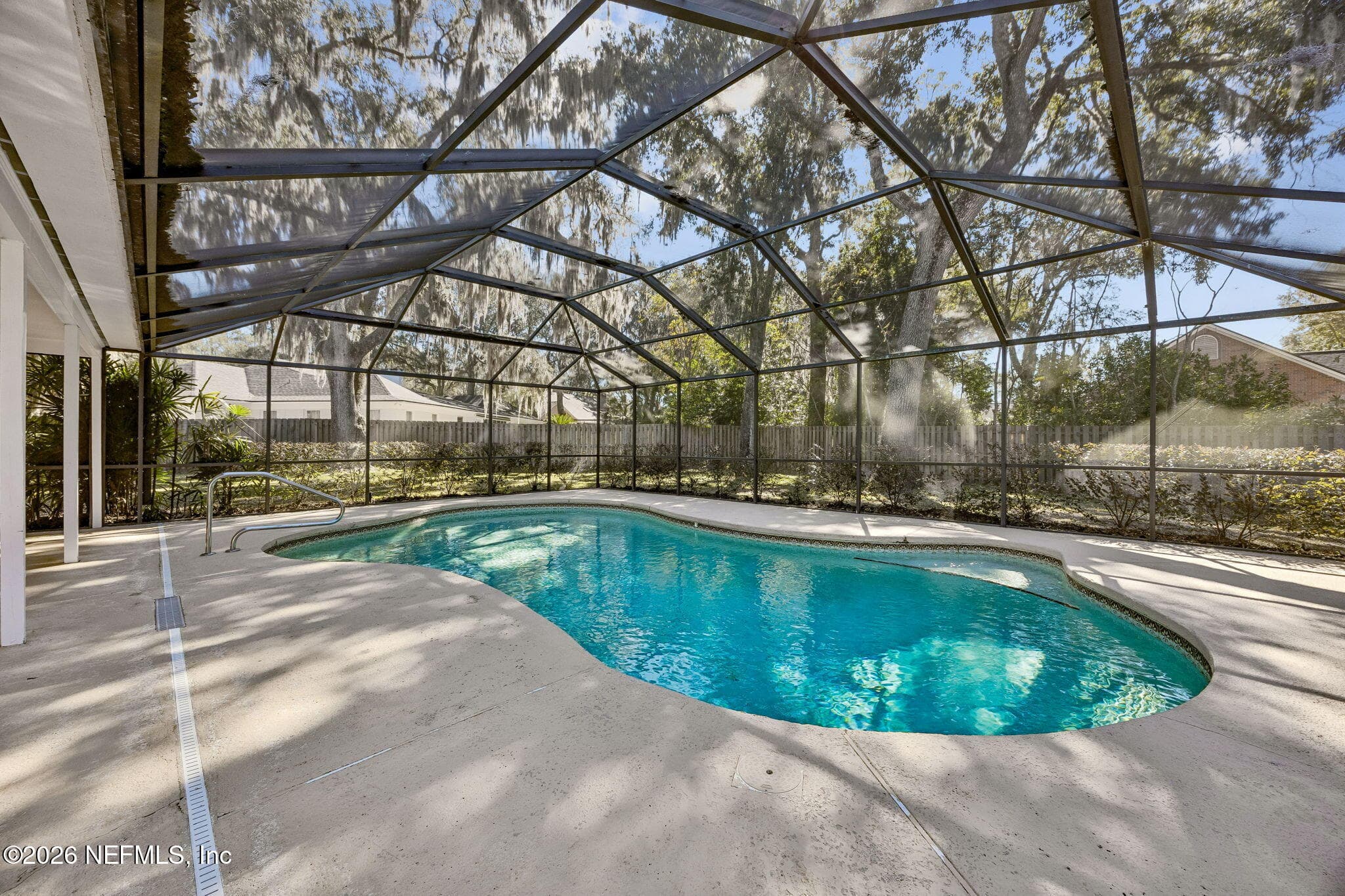 Screened Pool — 8012 SHADY GROVE Road, Jacksonville, FL 32256