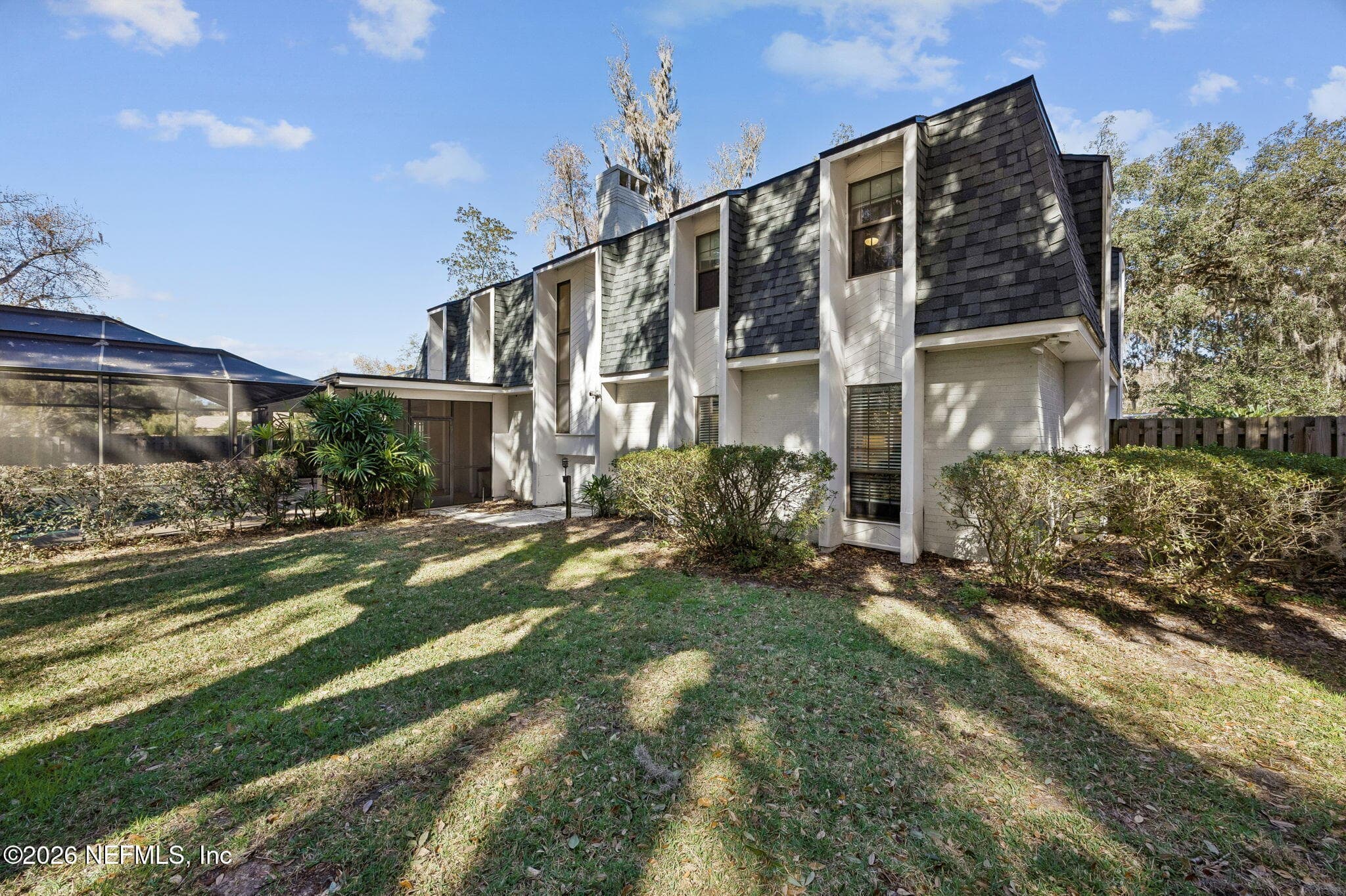 Back side yard — 8012 SHADY GROVE Road, Jacksonville, FL 32256