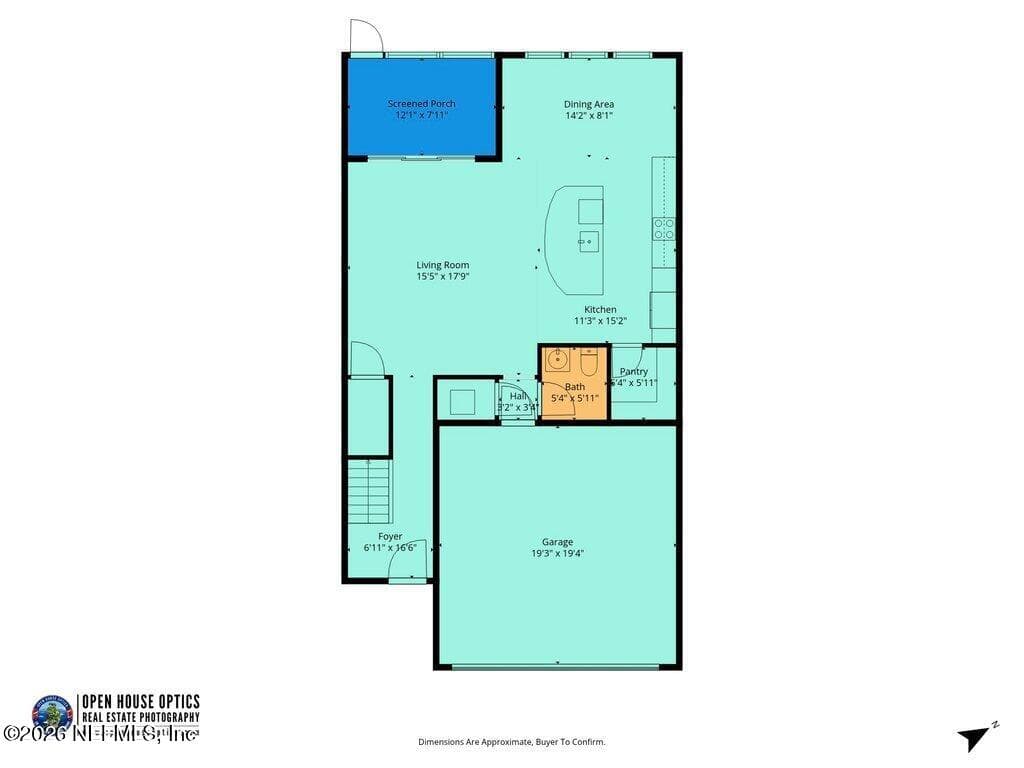 First Level Floor Plan — 132 MAGNOLIA CREEK Walk, Ponte Vedra, FL 32081