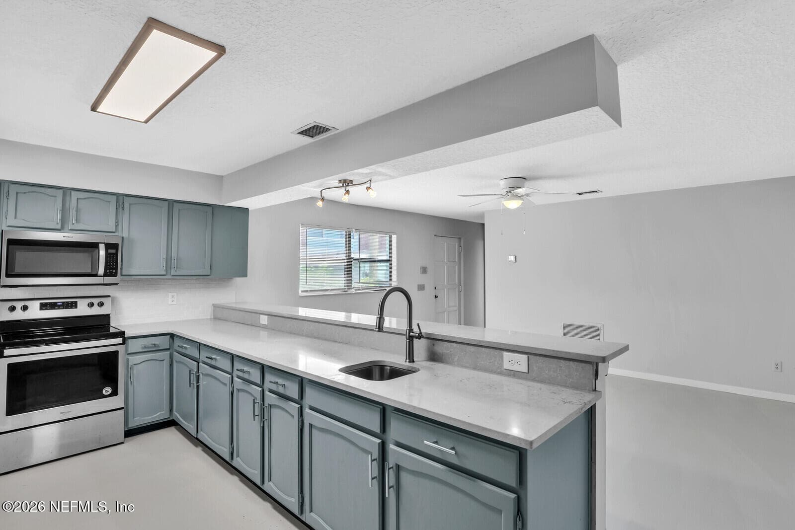 East Unit Kitchen — 206/208 HOPKINS Street, Neptune Beach, FL 32266
