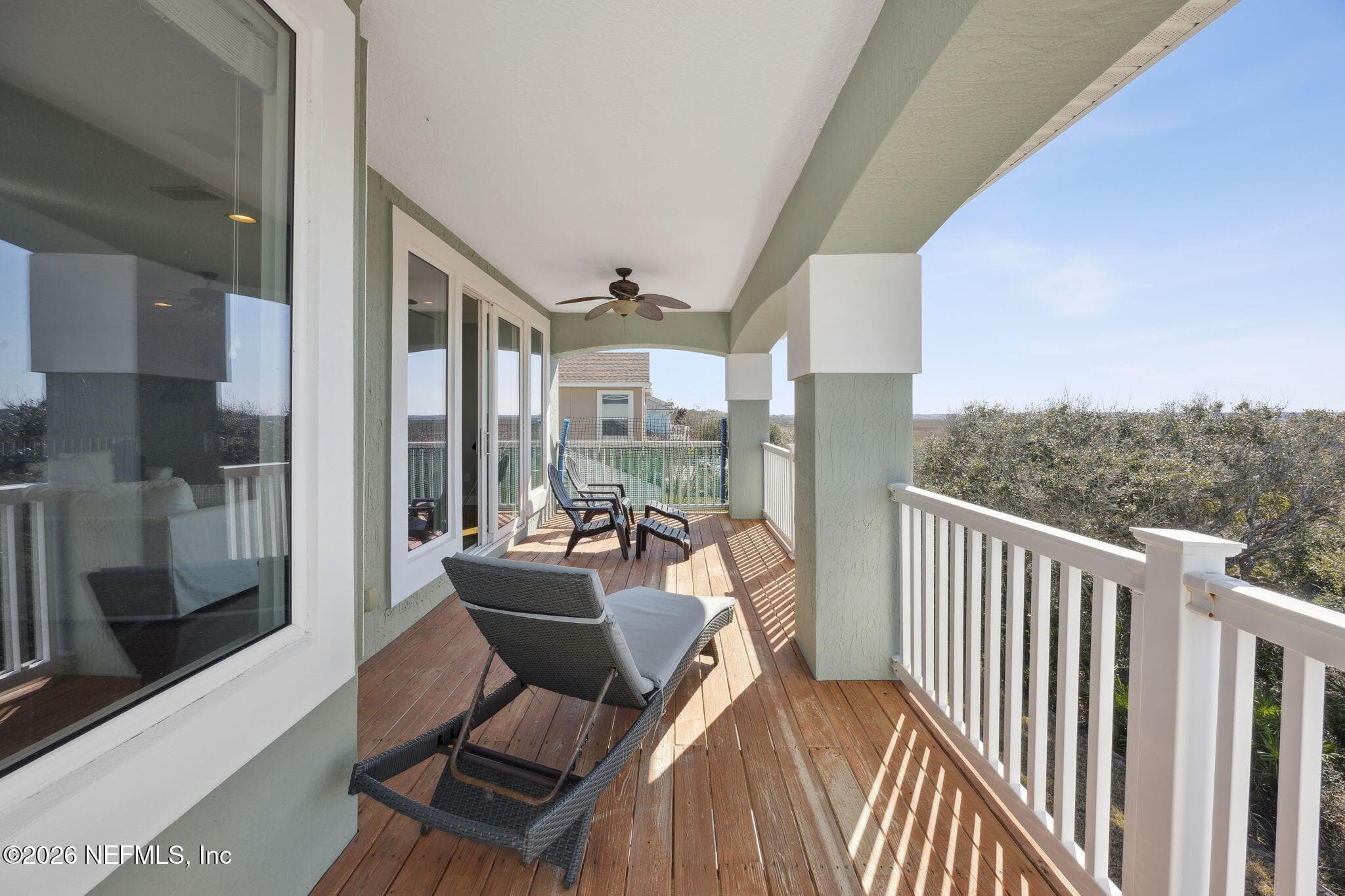 Upstairs Patio — 1351 TURTLE DUNES Court, Ponte Vedra Beach, FL 32082