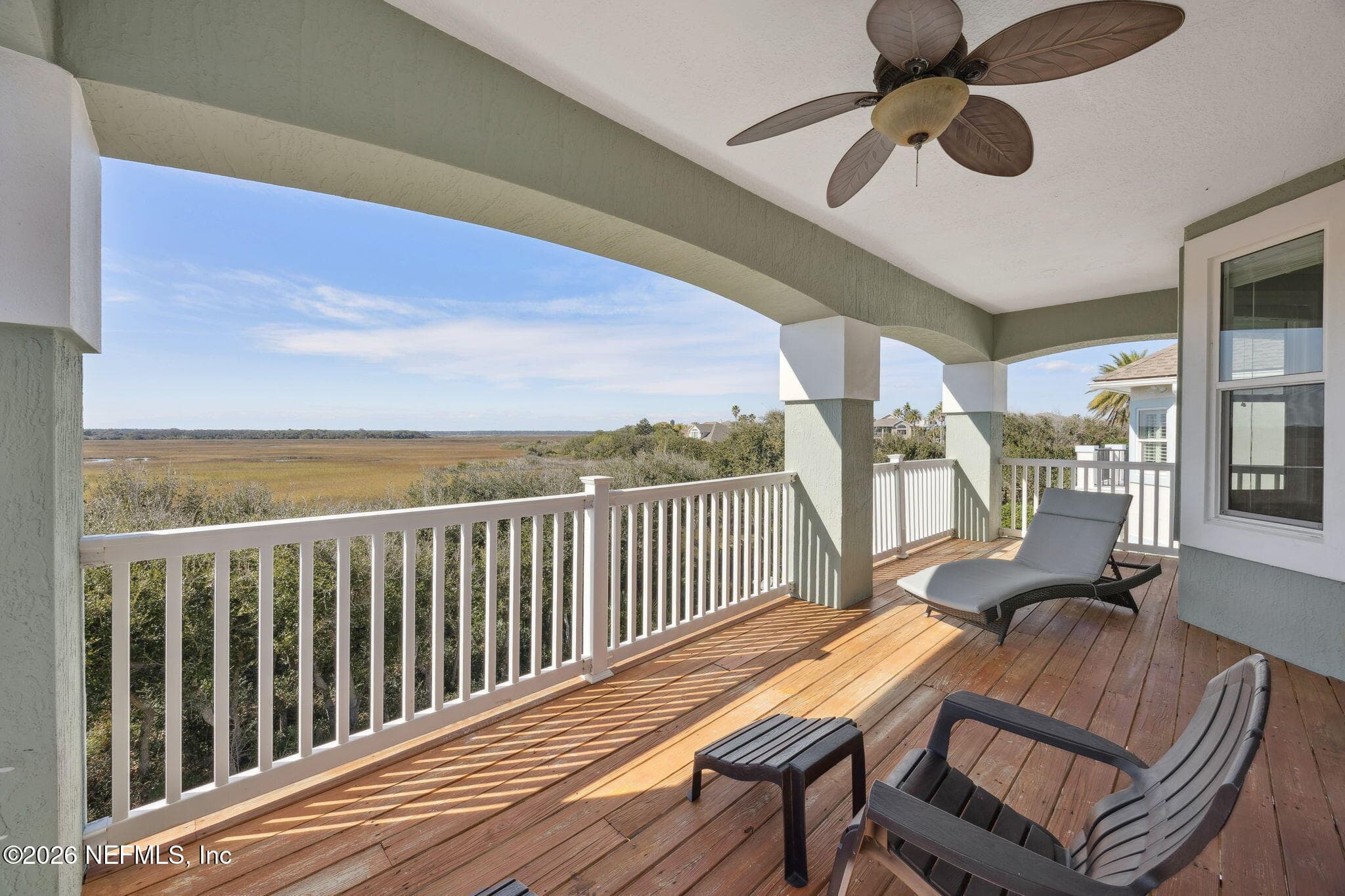 Upstairs Patio with View — 1351 TURTLE DUNES Court, Ponte Vedra Beach, FL 32082