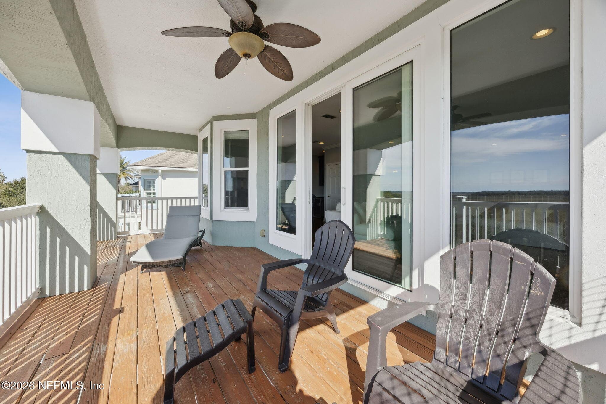 Upstairs Patio with View — 1351 TURTLE DUNES Court, Ponte Vedra Beach, FL 32082