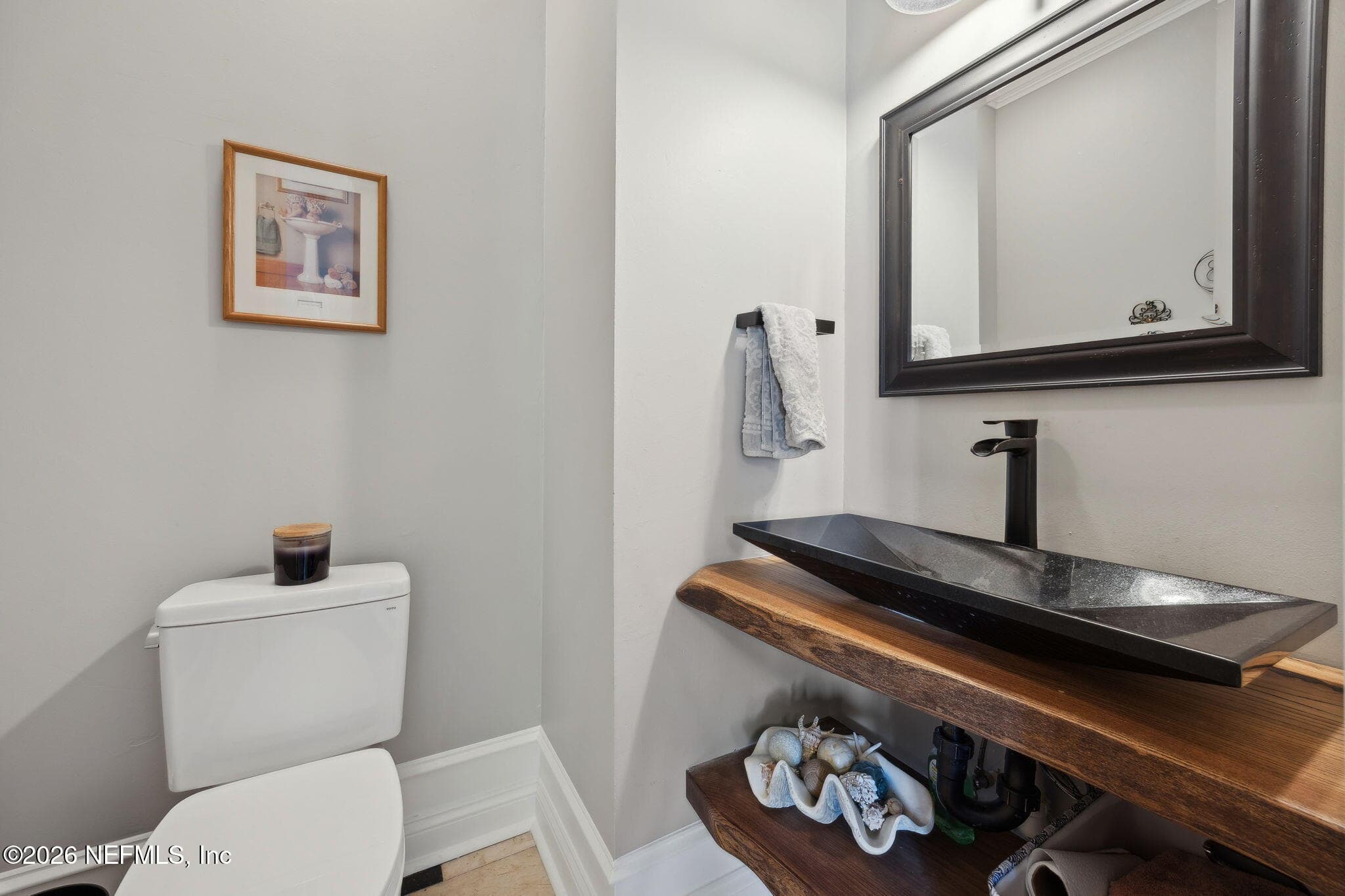 Downstairs Powder Room, Off Foyer — 1351 TURTLE DUNES Court, Ponte Vedra Beach, FL 32082