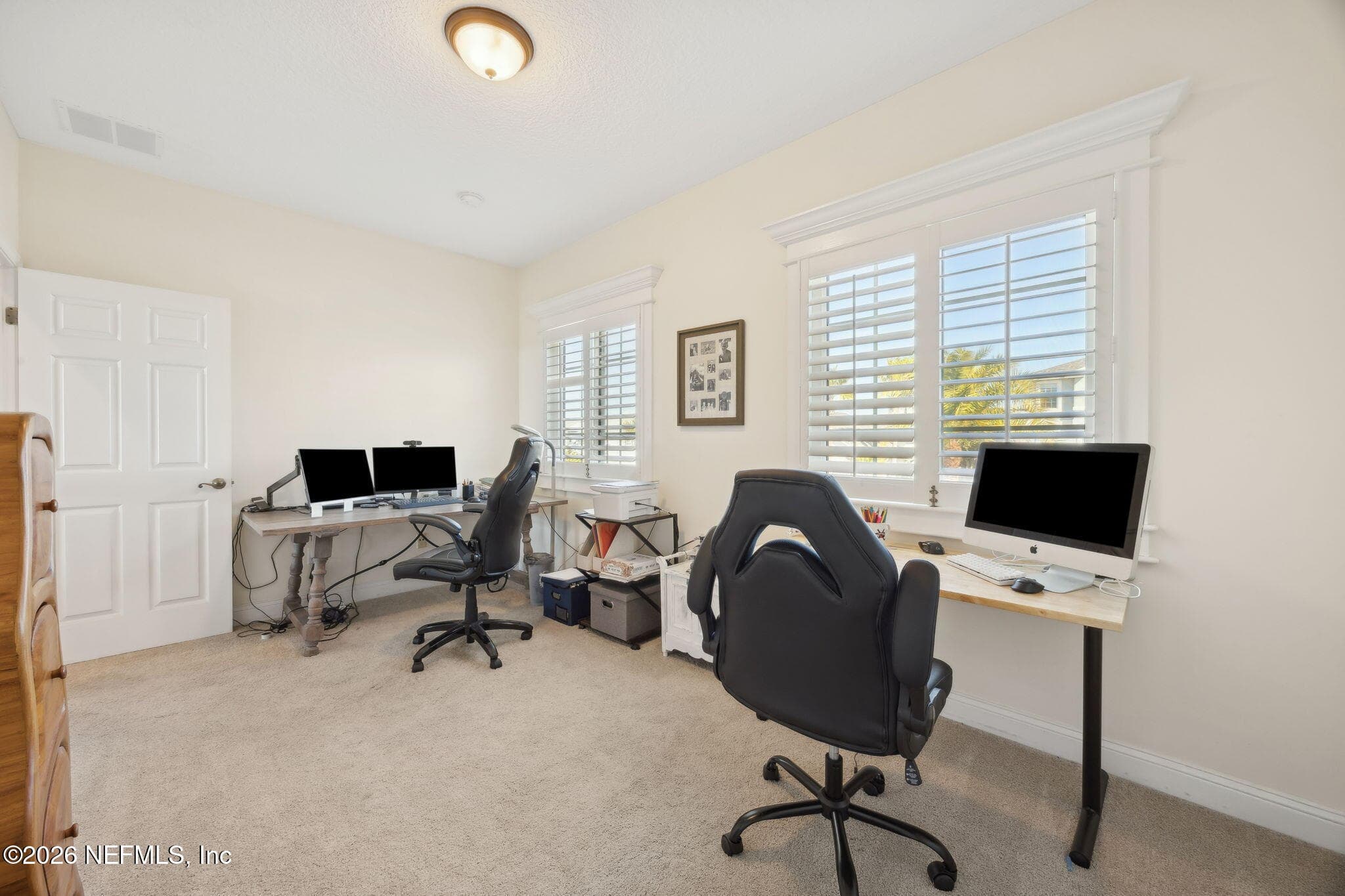 Upstairs Guest Bedroom #3 Used as an Office — 1351 TURTLE DUNES Court, Ponte Vedra Beach, FL 32082