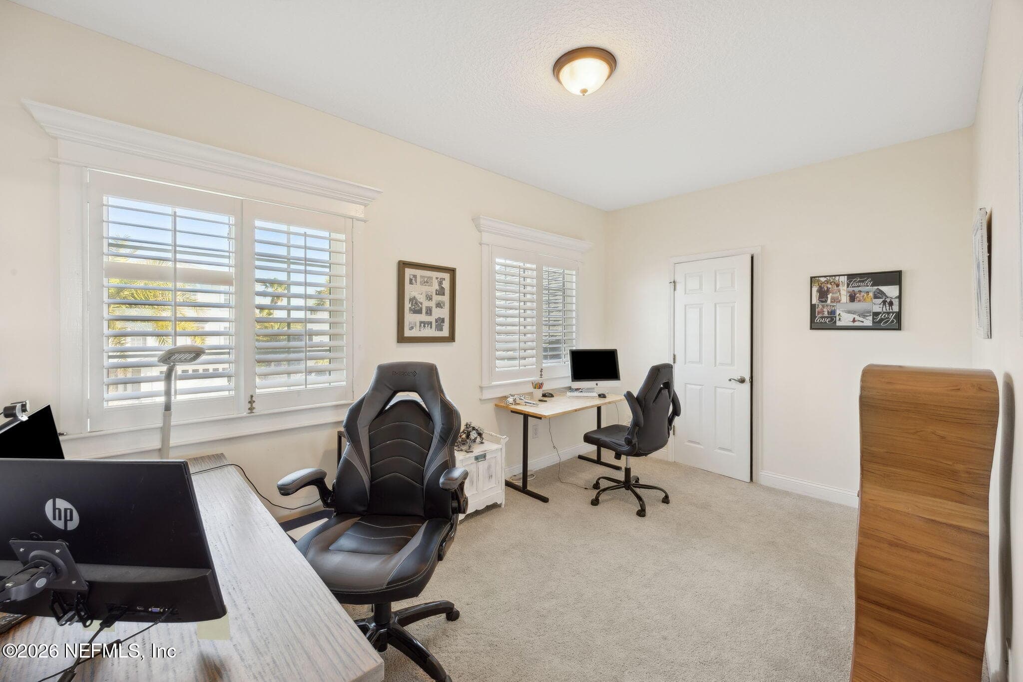 Upstairs Bedroom #3 Used as an Office — 1351 TURTLE DUNES Court, Ponte Vedra Beach, FL 32082