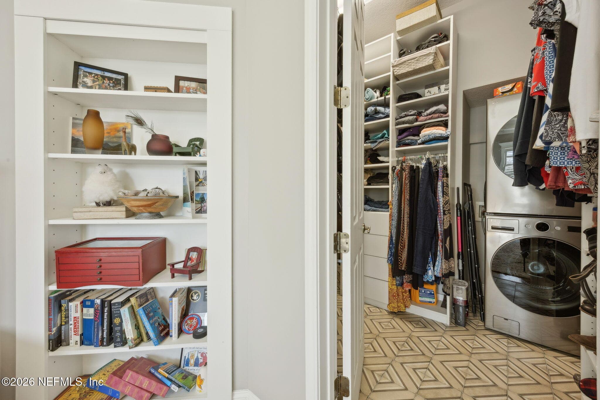 Primary Closet and Laundry — 1351 TURTLE DUNES Court, Ponte Vedra Beach, FL 32082