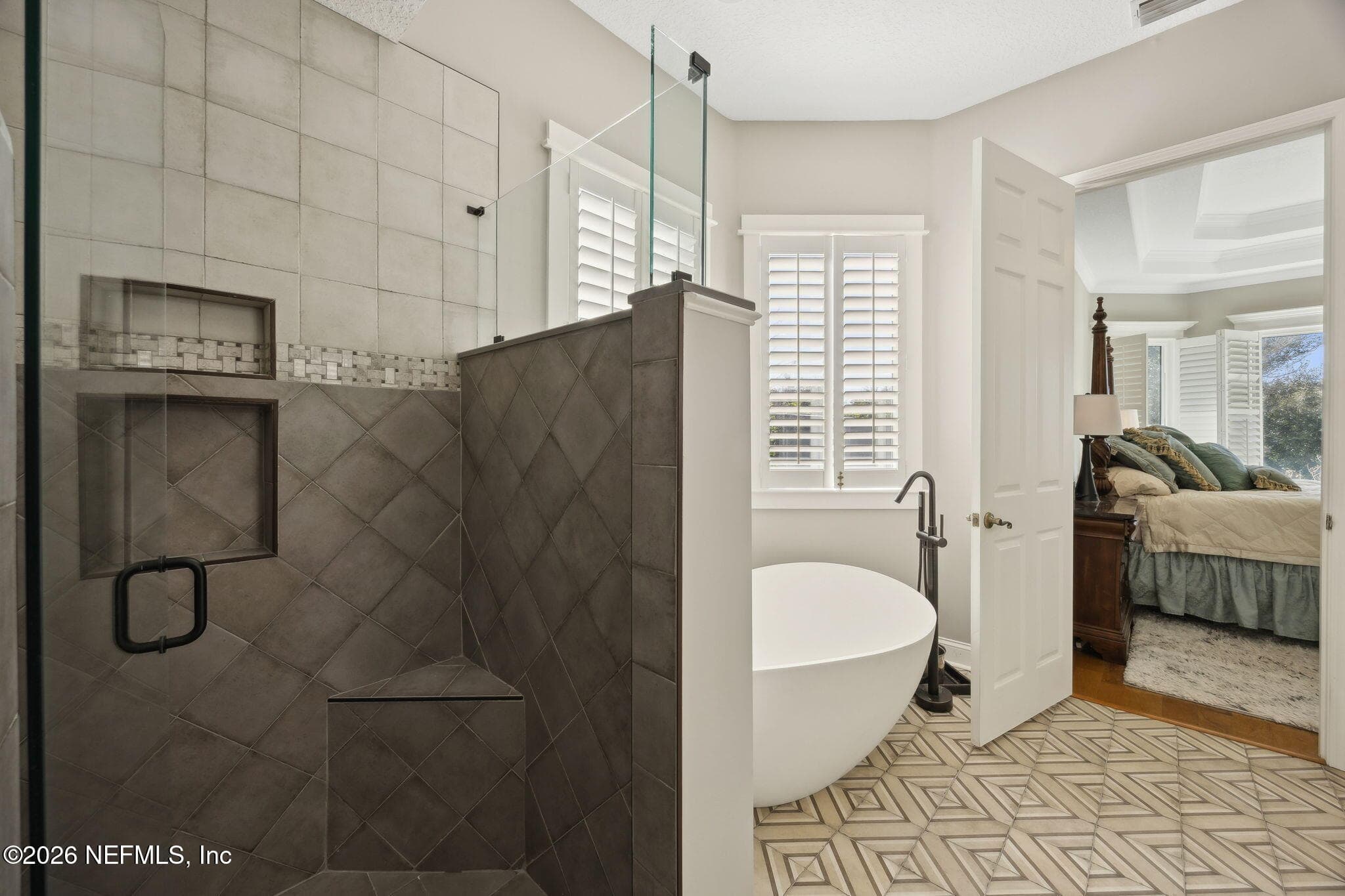 Primary Bathroom Shower and Tub — 1351 TURTLE DUNES Court, Ponte Vedra Beach, FL 32082