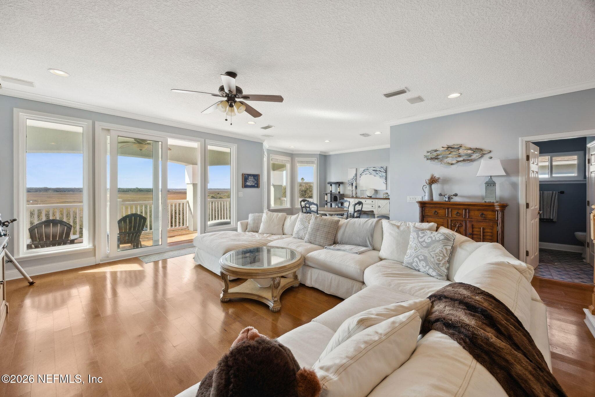 Upstairs Living Room with View — 1351 TURTLE DUNES Court, Ponte Vedra Beach, FL 32082