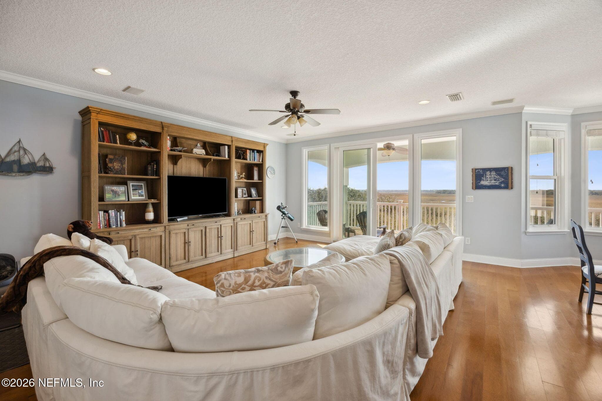 Upstairs Living Room with View — 1351 TURTLE DUNES Court, Ponte Vedra Beach, FL 32082