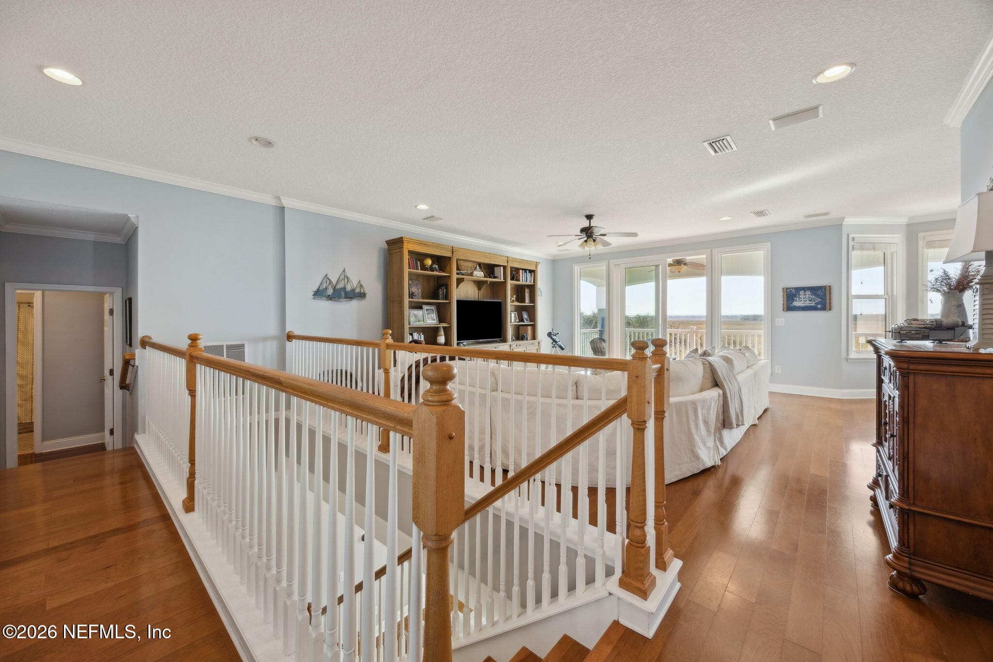 Upstairs Stairway — 1351 TURTLE DUNES Court, Ponte Vedra Beach, FL 32082