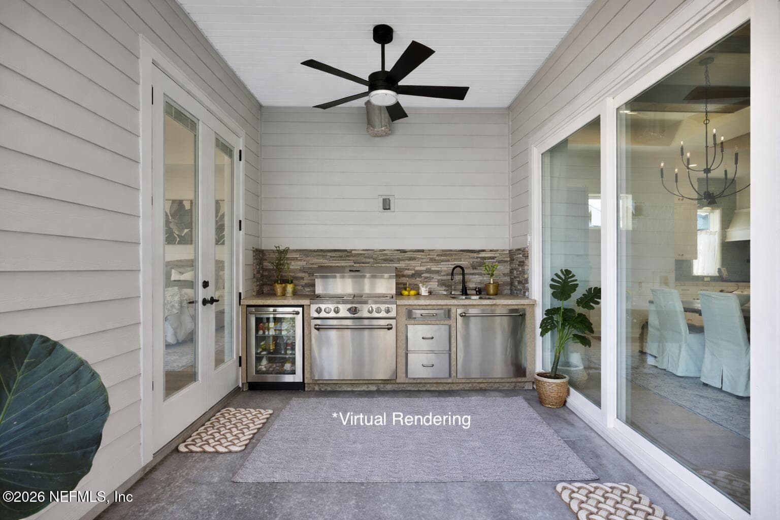 VIRTUAL RENDERING — 136 WINDMILL PALM Trail, Ponte Vedra, FL 32081