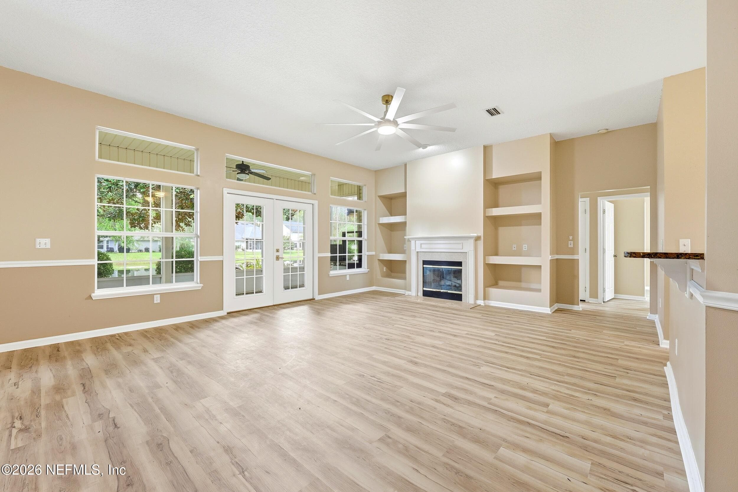 Pond View With Fireplace — 541 GRAND PARKE Drive, St. Johns, FL 32259