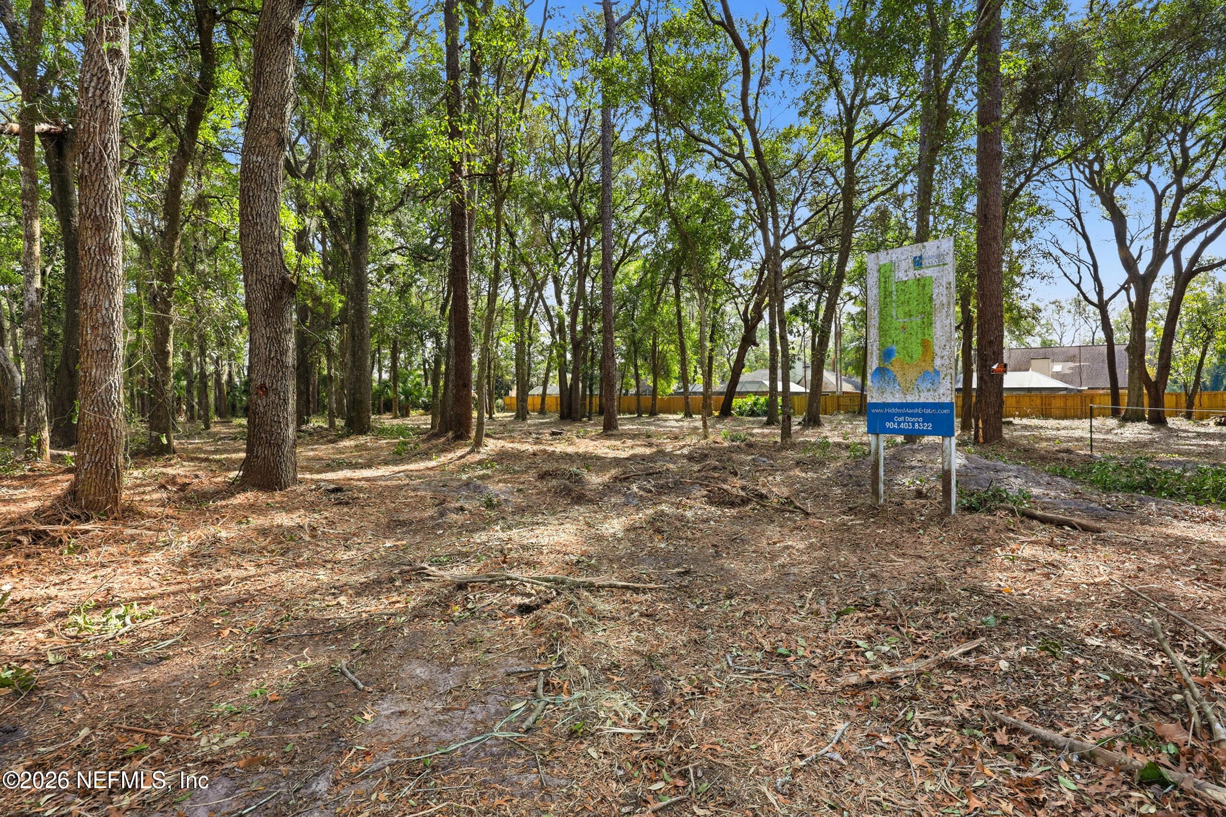 Entrance to property, where future entrance gate and road will begin. — 3 QUINLAN RIDGE Lane E, Jacksonville, FL 32225