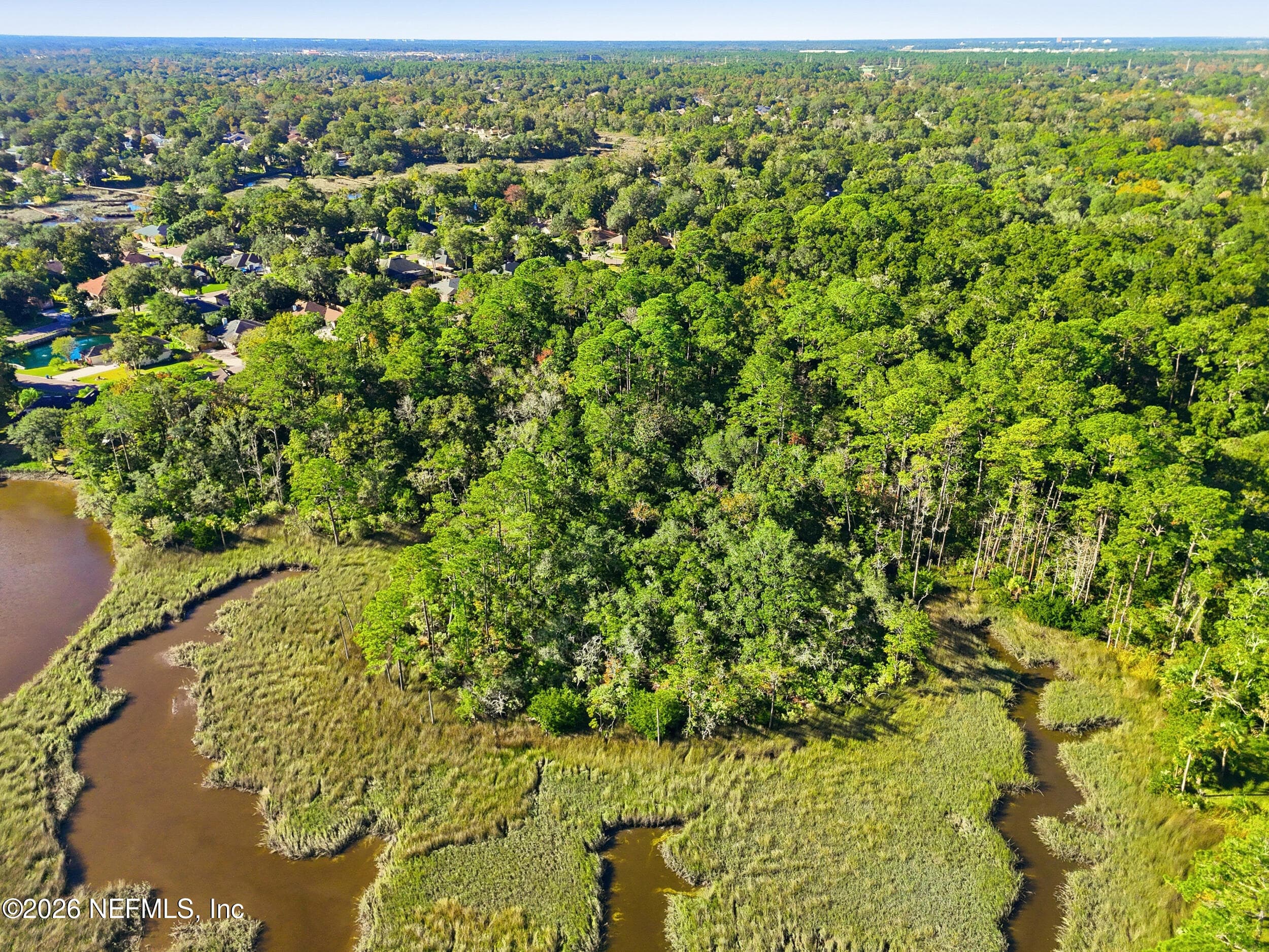 Aerial view from Mount Pleasant Creek. — 4 QUINLAN RIDGE Lane E, Jacksonville, FL 32225
