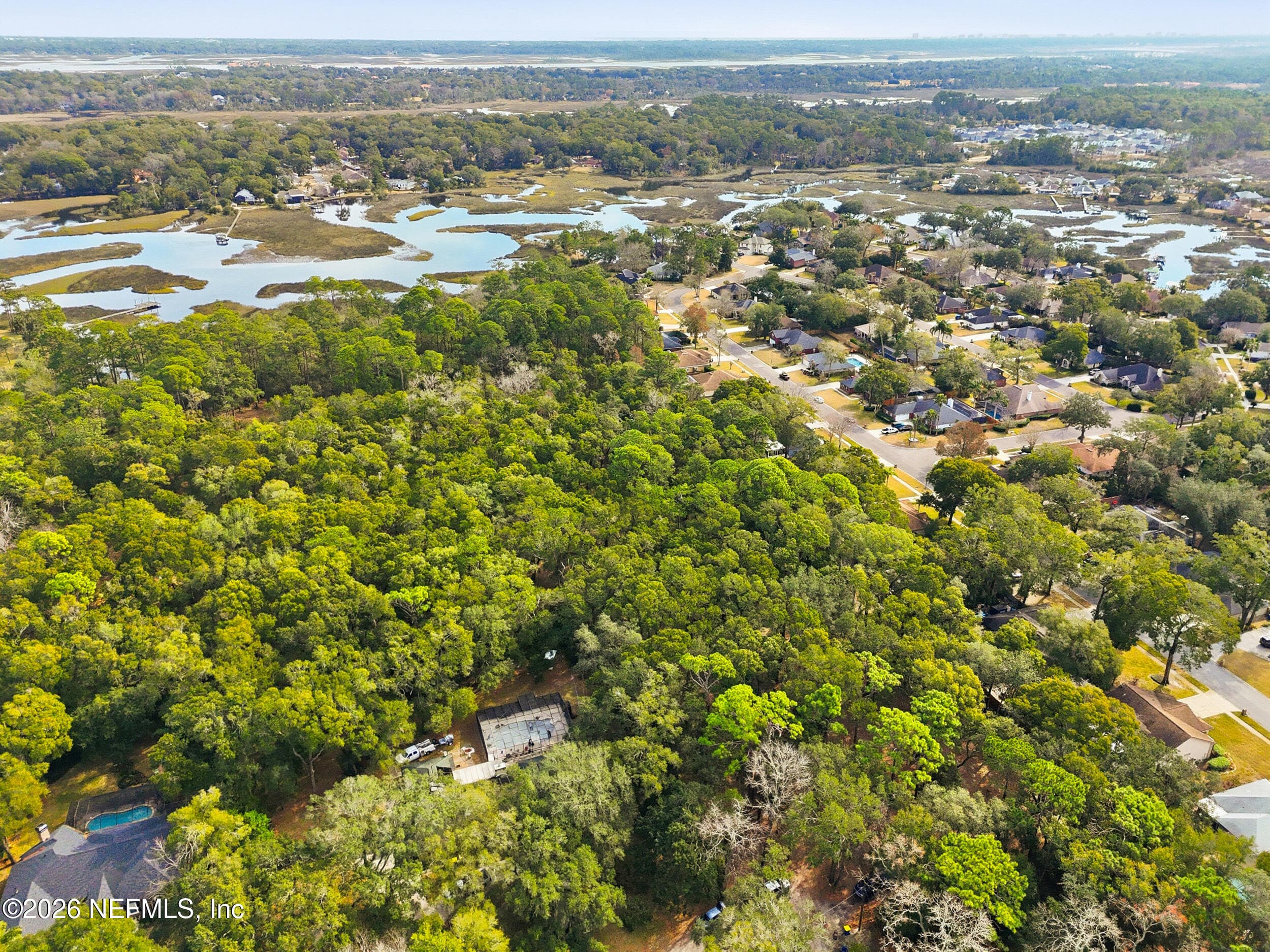 Aerial view. — 4 QUINLAN RIDGE Lane E, Jacksonville, FL 32225