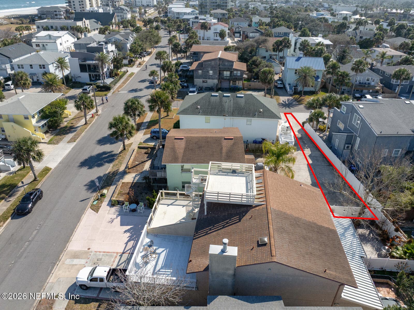 Easement — 1914 1ST Street, Neptune Beach, FL 32266