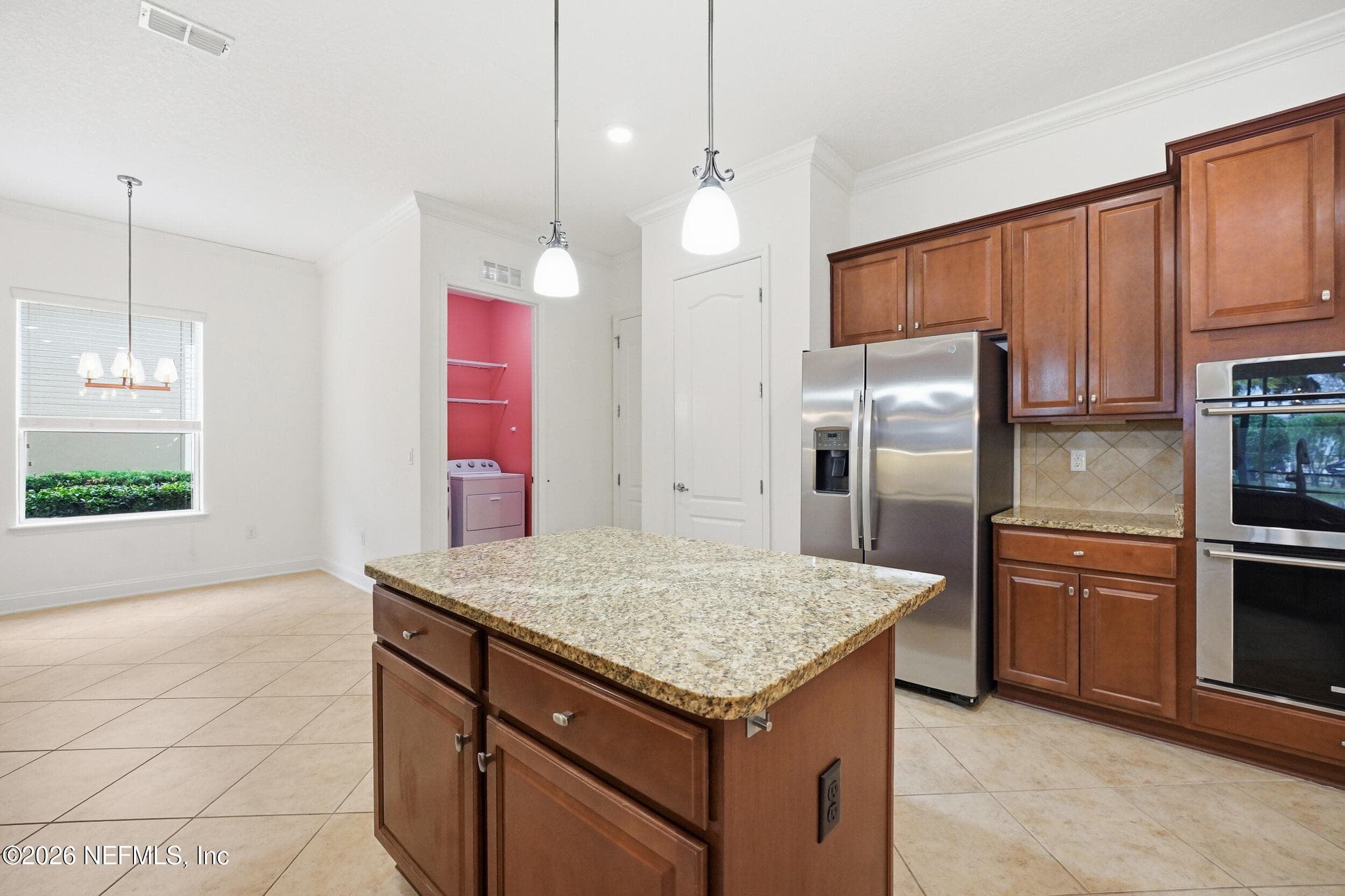 Kitchen Island with Seating Space — 15 CATKIN Lane, Ponte Vedra, FL 32081
