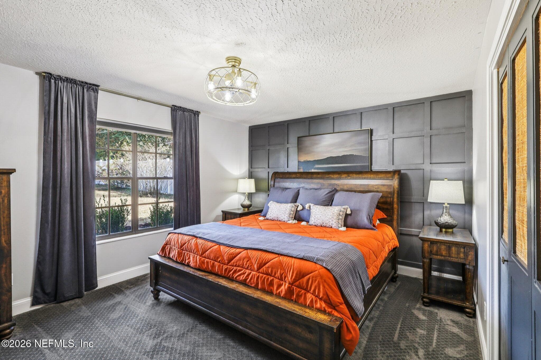 Additional bedroom with feature wall and comfortable layout — 244 JESSIE LEE Court, Green Cove Springs, FL 32043