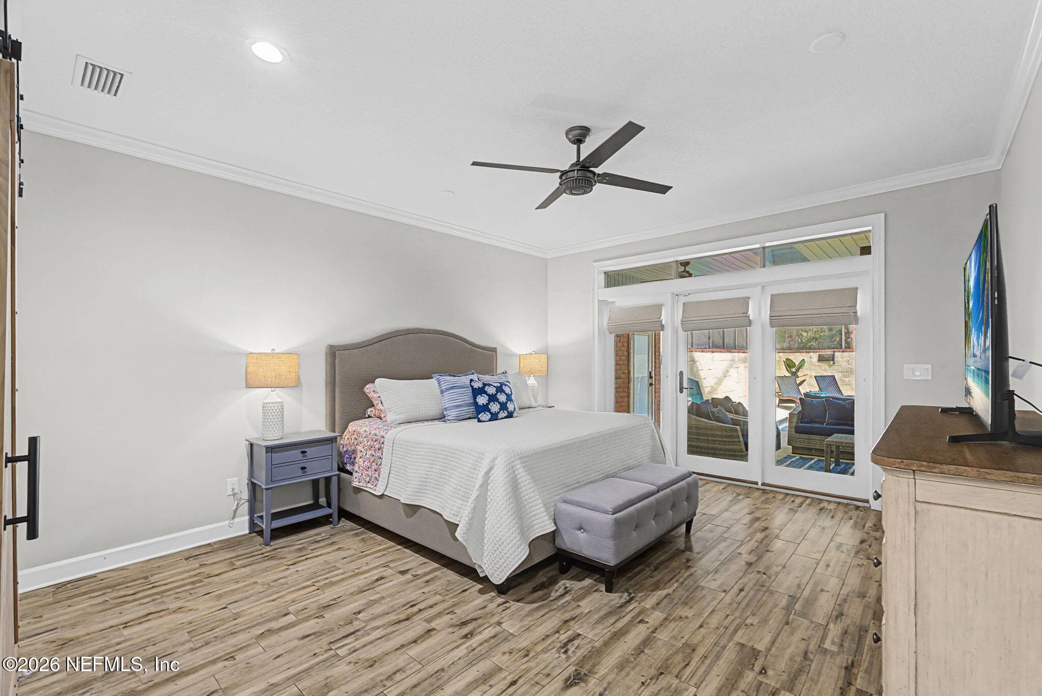 Private Entry to Patio/Pool — 2009 VELA NORTE Circle, Atlantic Beach, FL 32233